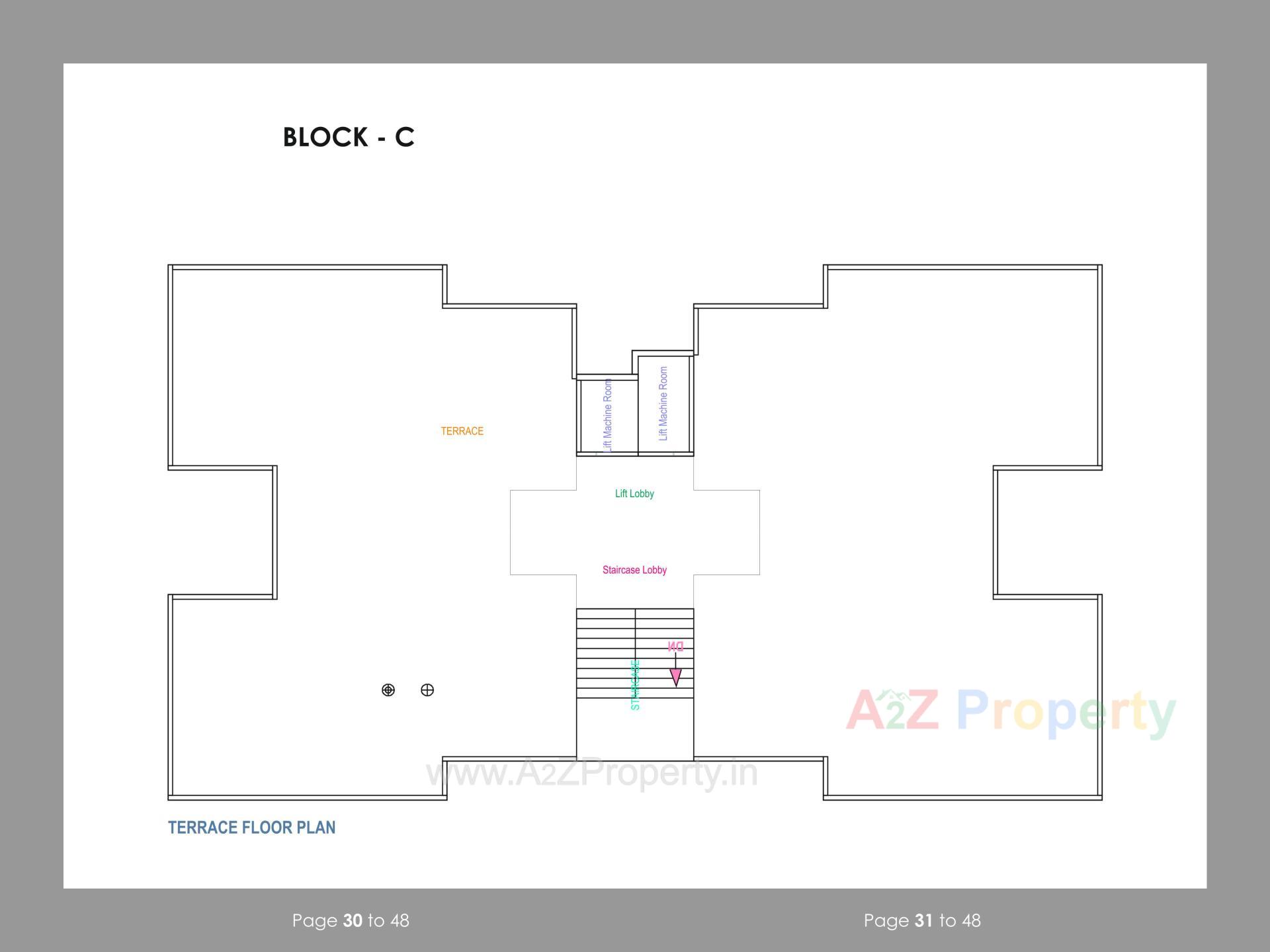 Layout of real estate project Shubh Heights located at Mehsana, Mehsana, Gujarat