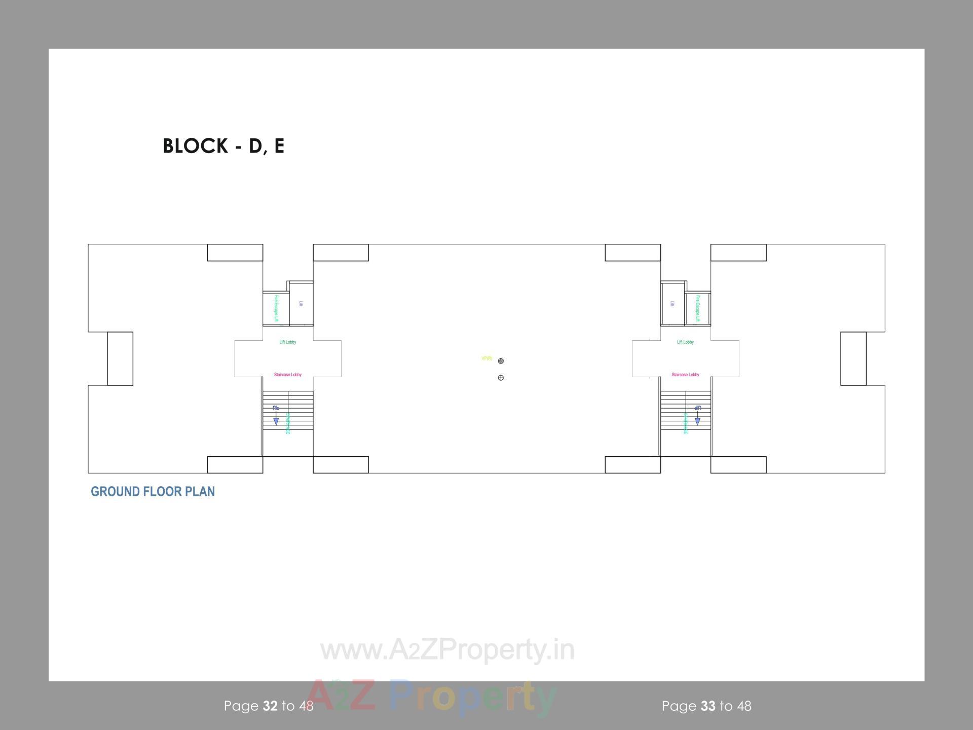 Layout of real estate project Shubh Heights located at Mehsana, Mehsana, Gujarat