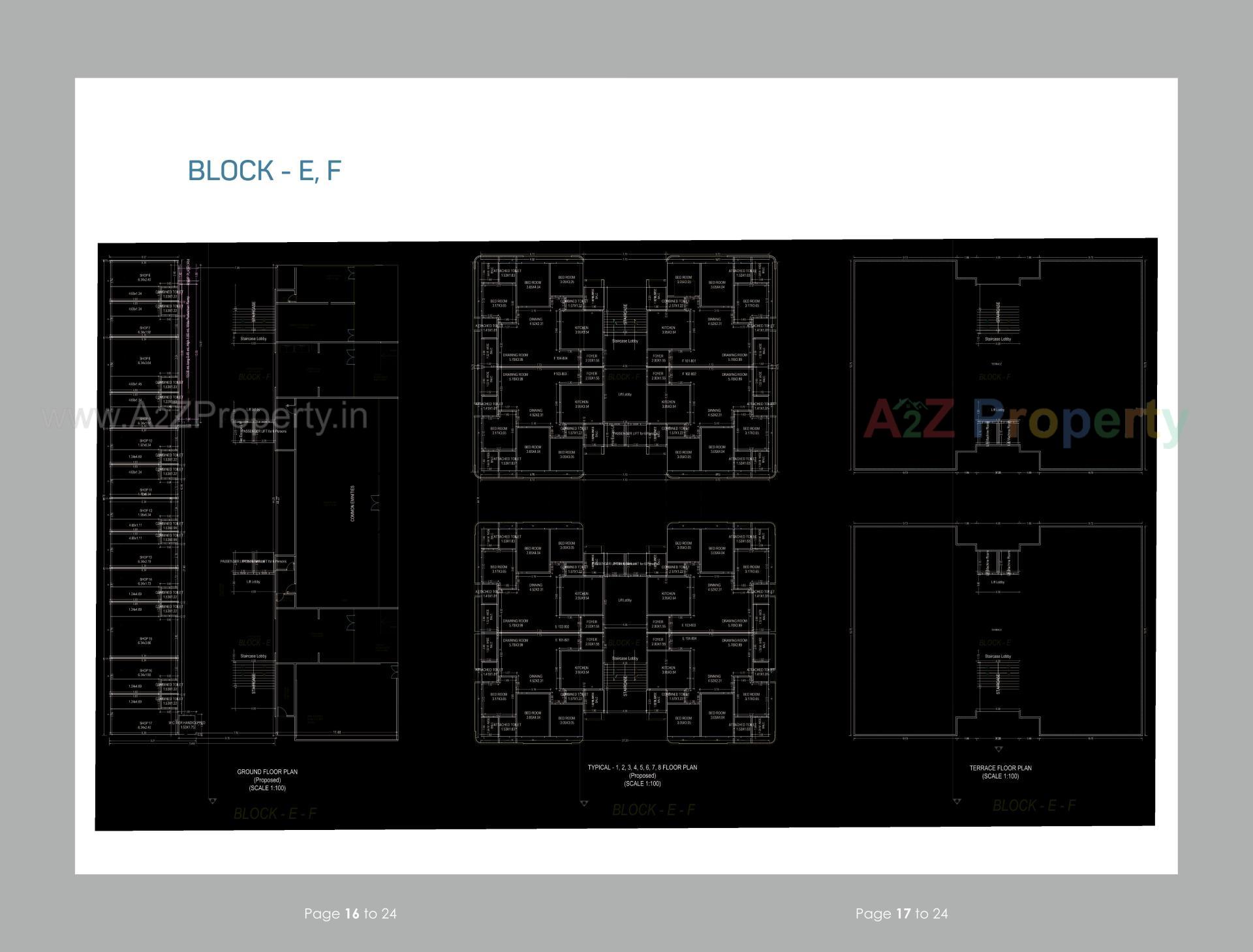 of real estate project Shukan Sky located at Nagalpur, Mehsana, Gujarat