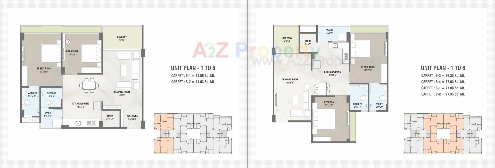 Layout of real estate project Sky Light located at Kadi, Mehsana, Gujarat