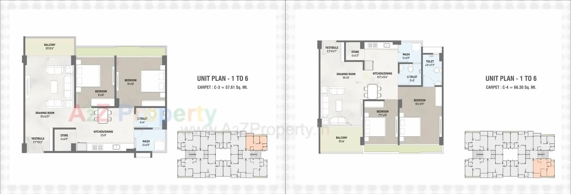 Layout of real estate project Sky Light located at Kadi, Mehsana, Gujarat