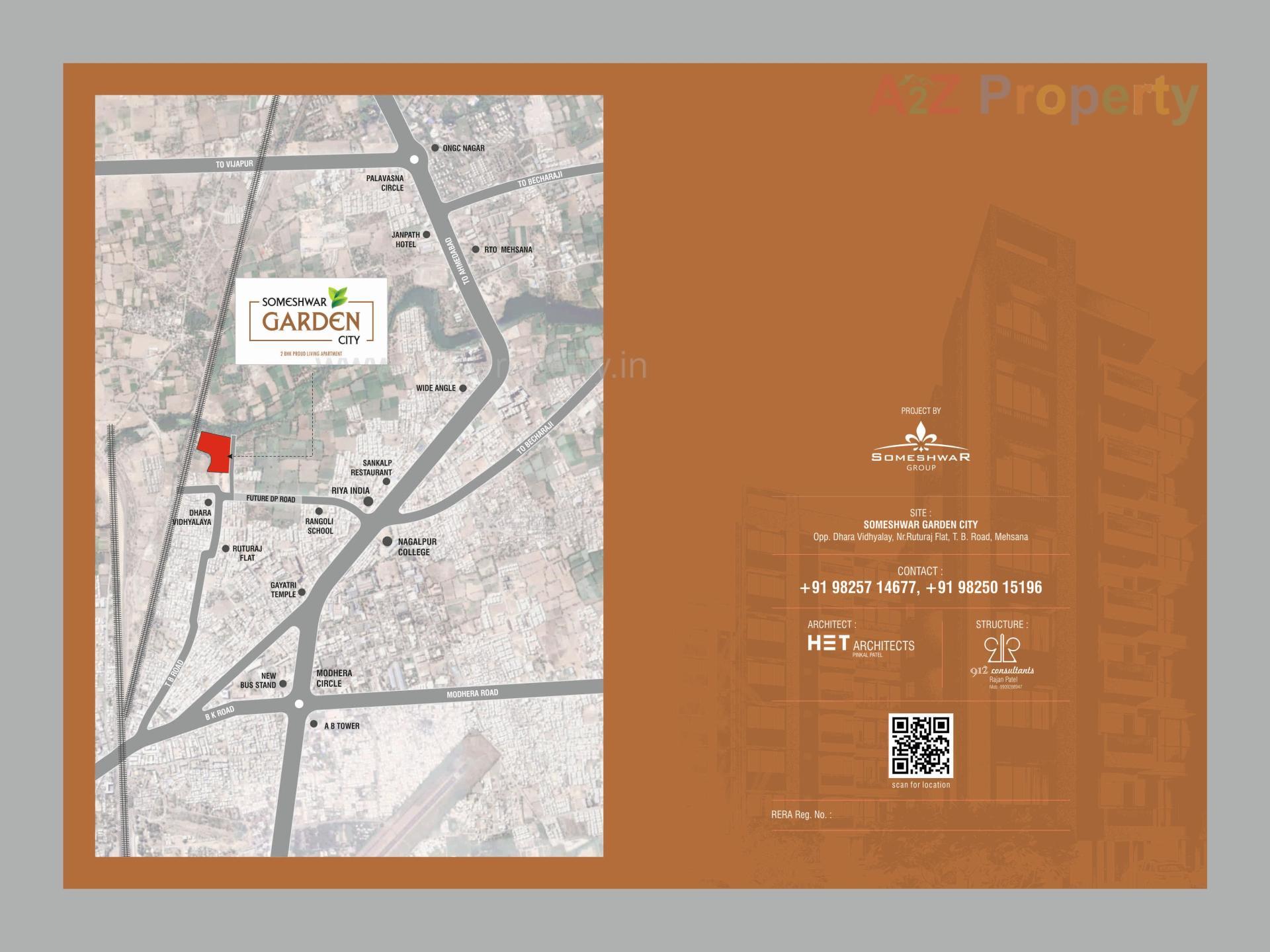  of real estate project Someshwar Garden City located at Nagalpur, Mehsana, Gujarat