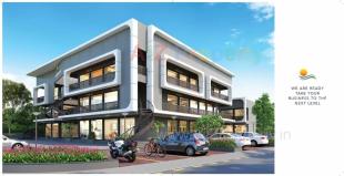 Elevation of real estate project Sun Shine Square located at Visnagar, Mehsana, Gujarat