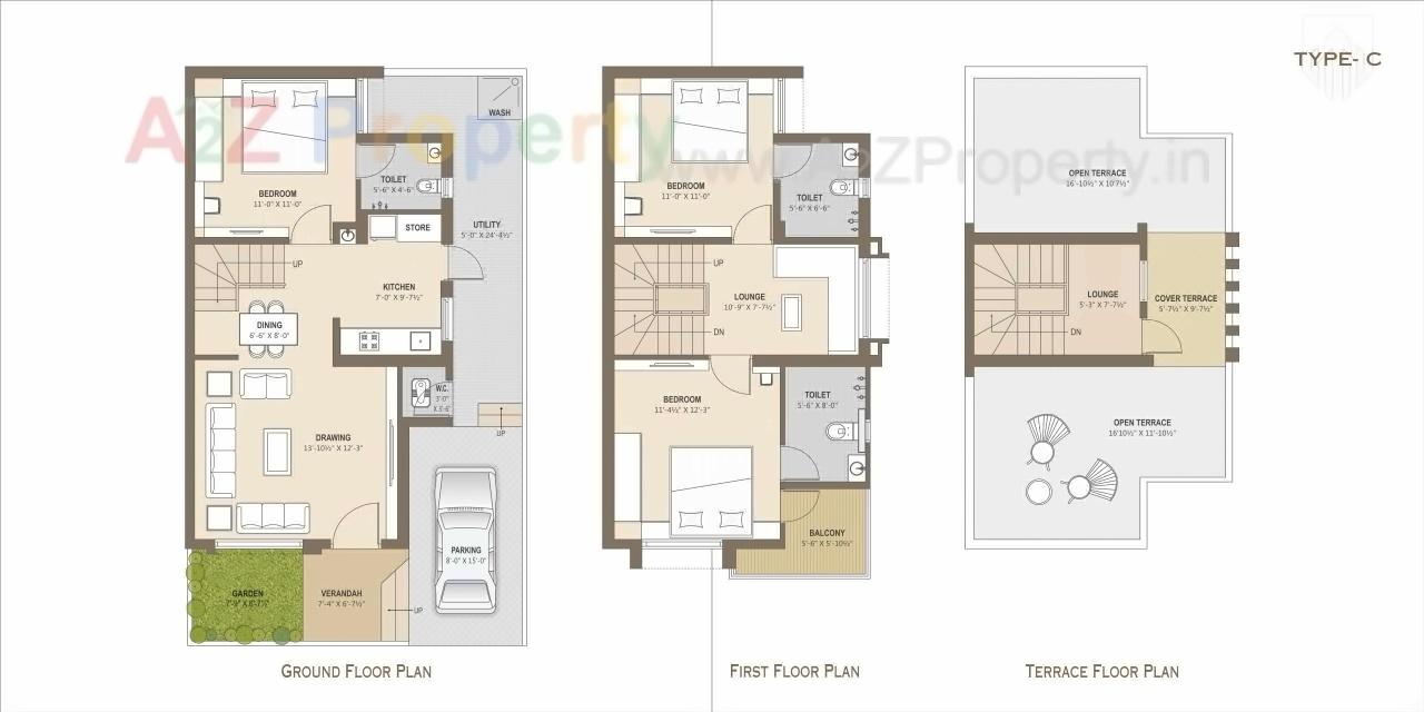 Layout of real estate project Suvarna City located at Kadi, Mehsana, Gujarat