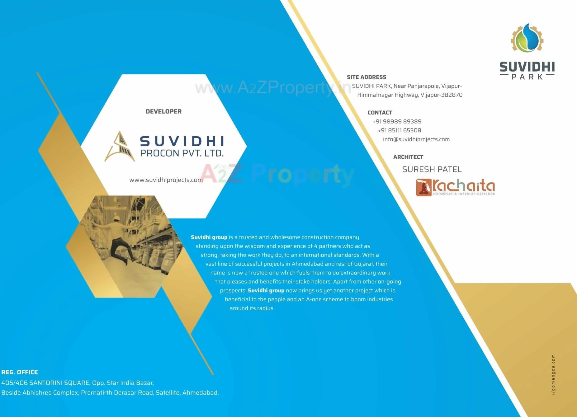  of real estate project Suvidhi Park located at Mehsana, Mehsana, Gujarat