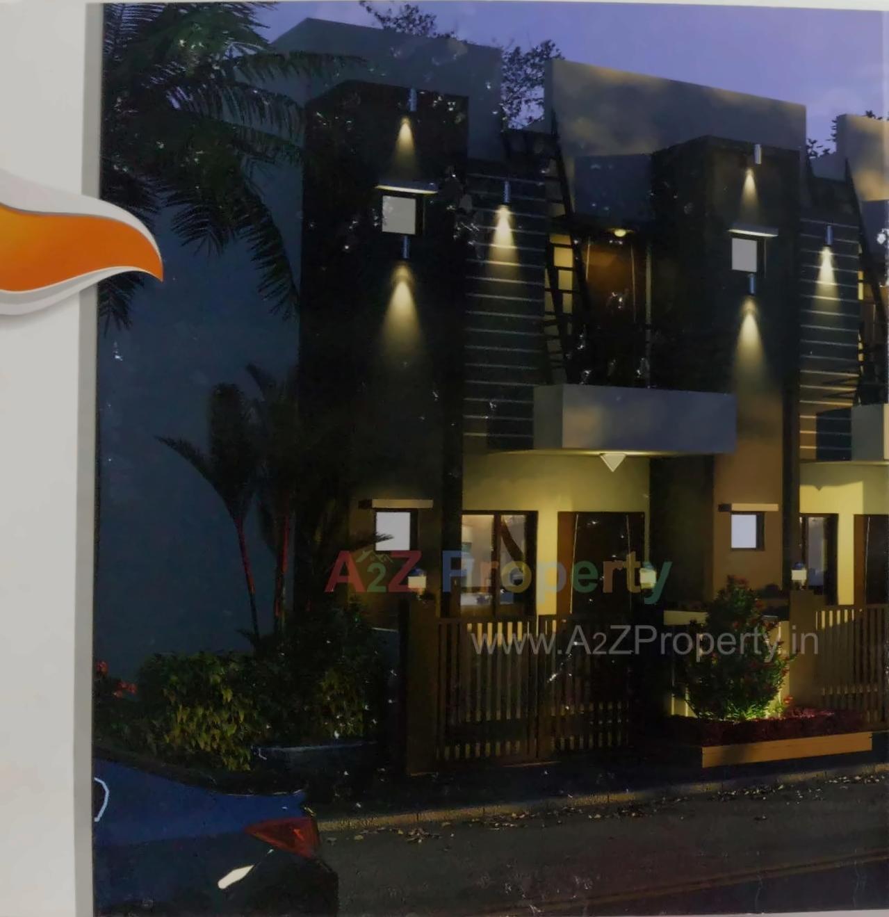 3D Elevation of real estate project Swapnasrushti Residency located at Mehsana, Mehsana, Gujarat