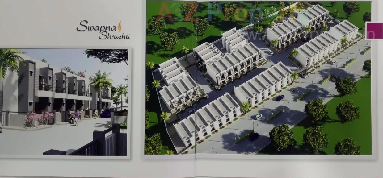 3D Elevation of real estate project Swapnasrushti Residency located at Mehsana, Mehsana, Gujarat