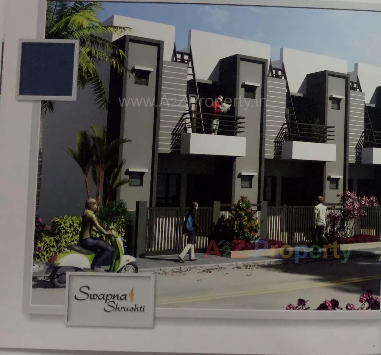 3D Elevation of real estate project Swapnasrushti Residency located at Mehsana, Mehsana, Gujarat