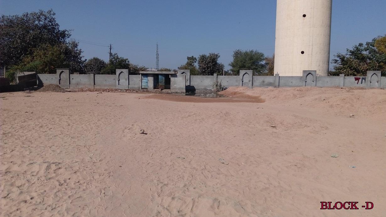 130112_const of real estate project Taj Mahel Hill Palace located at Kadi, Mehsana, Gujarat