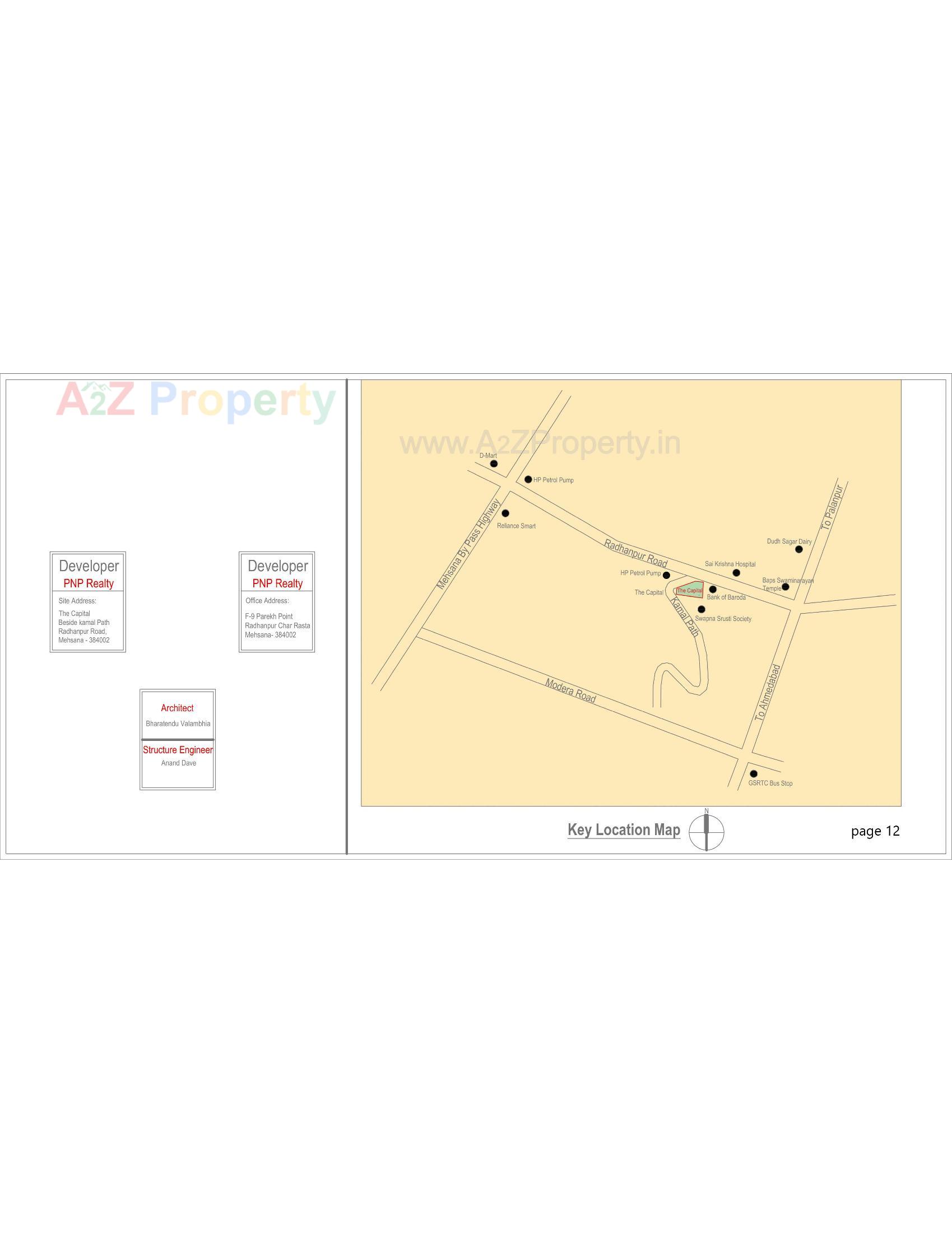  of real estate project The Capital located at Mehsana, Mehsana, Gujarat