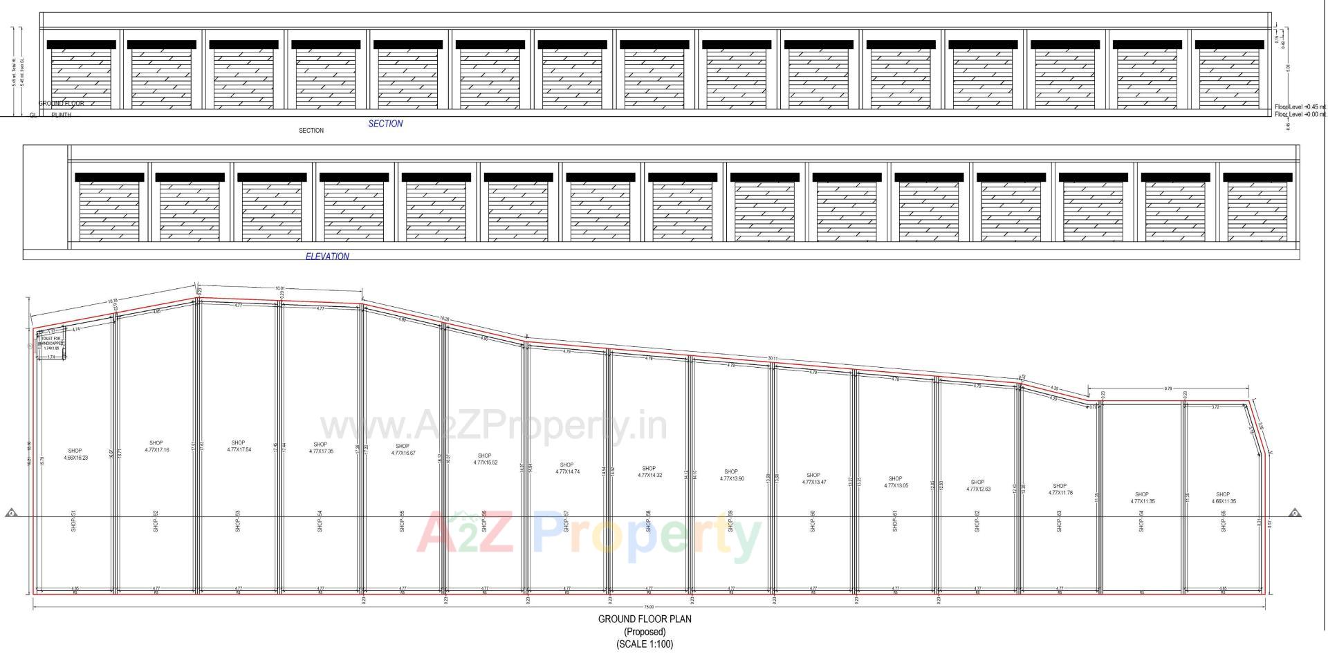  of real estate project Vande Mataram Centre located at Kadi--kasba, Mehsana, Gujarat