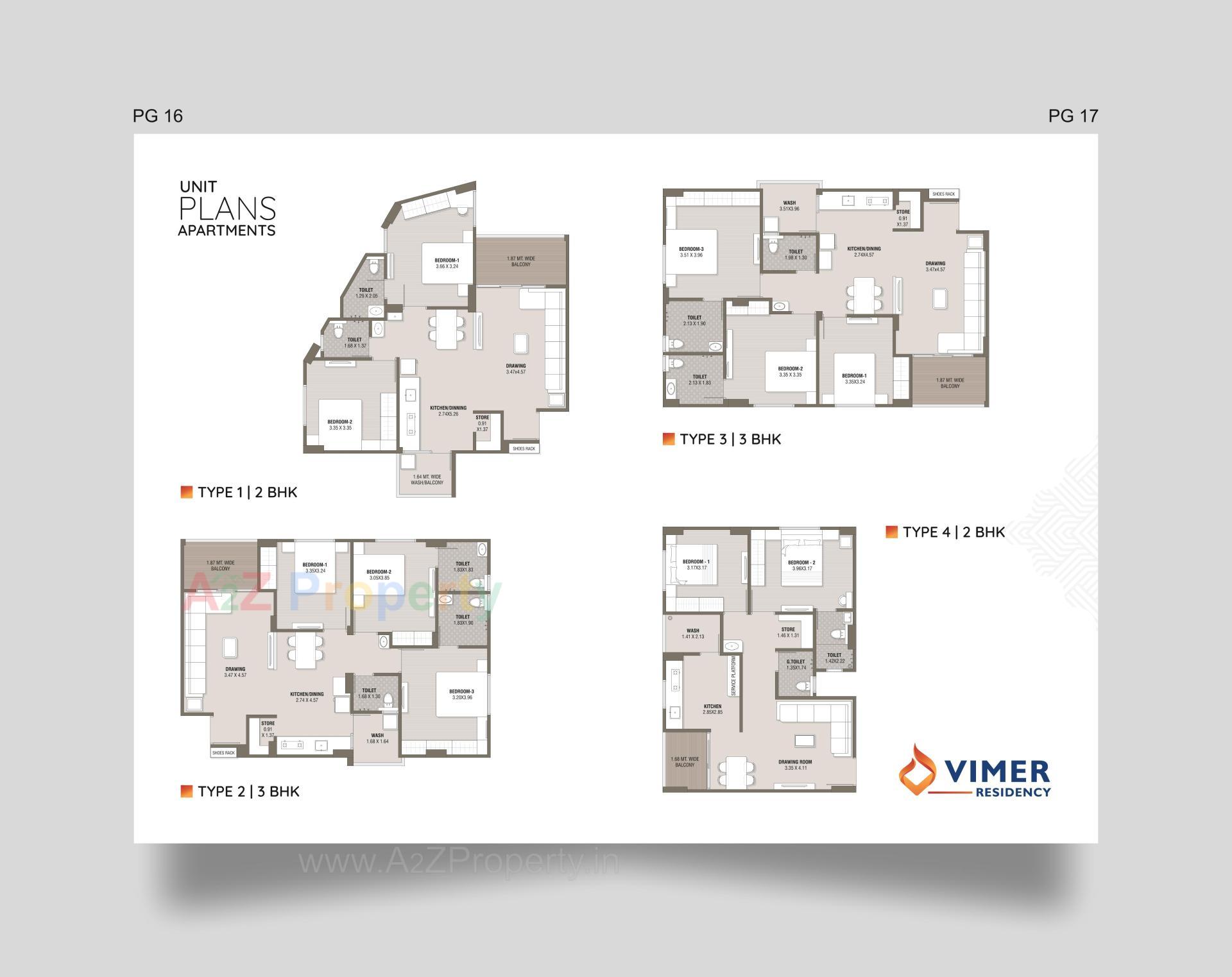 Layout of real estate project Vimer Residency located at Kadi, Mehsana, Gujarat
