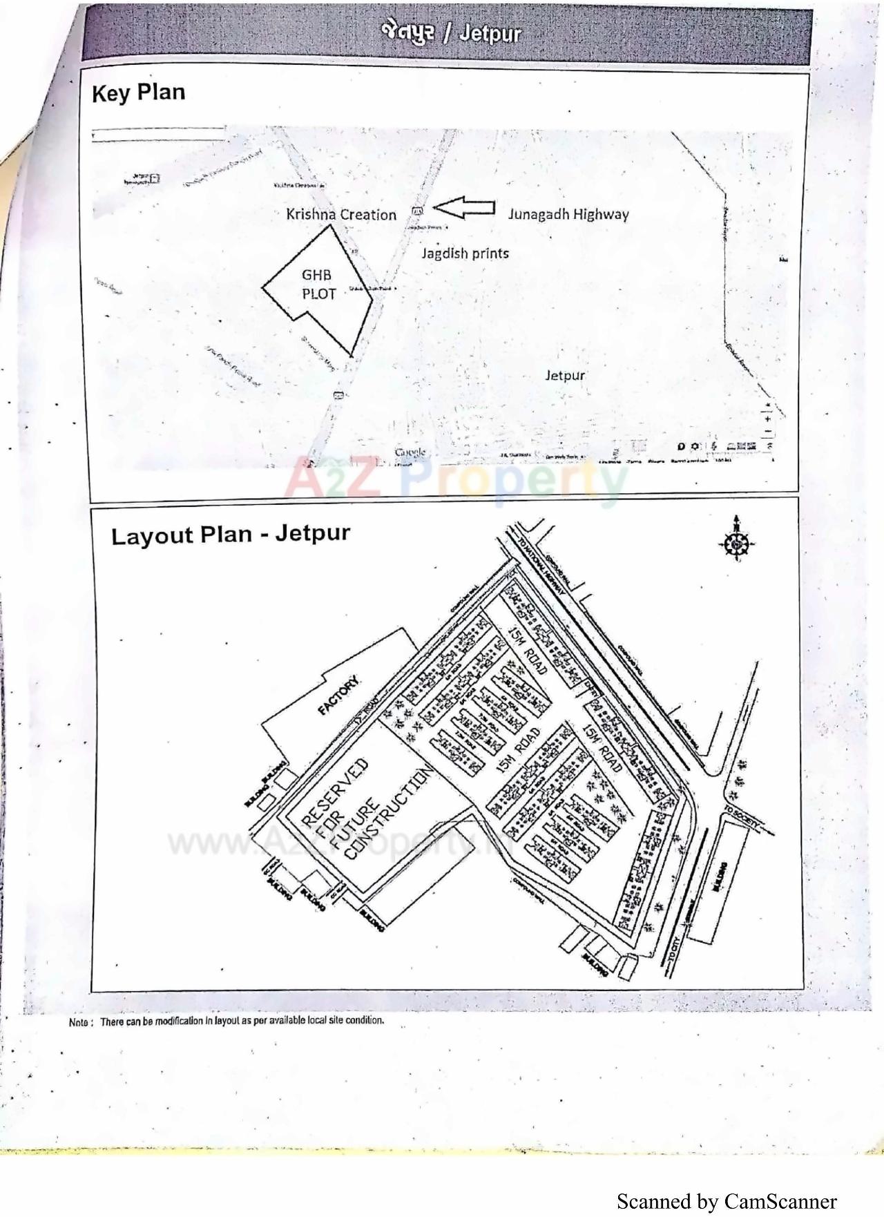 Layout of real estate project 192 Ews   22 Shops At Hasanpar Wankaner located at Hasanpar, Morbi, Gujarat