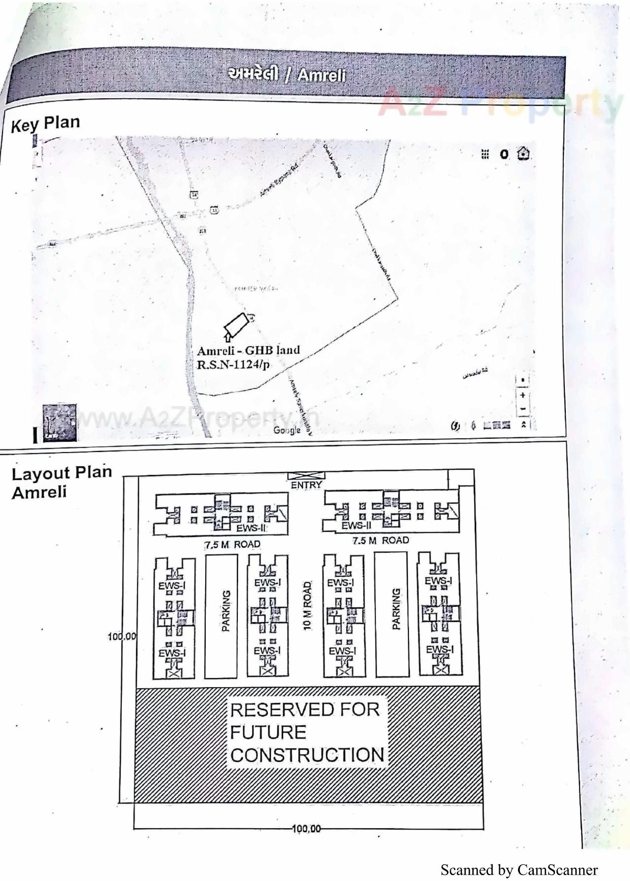 Layout of real estate project 192 Ews   22 Shops At Hasanpar Wankaner located at Hasanpar, Morbi, Gujarat