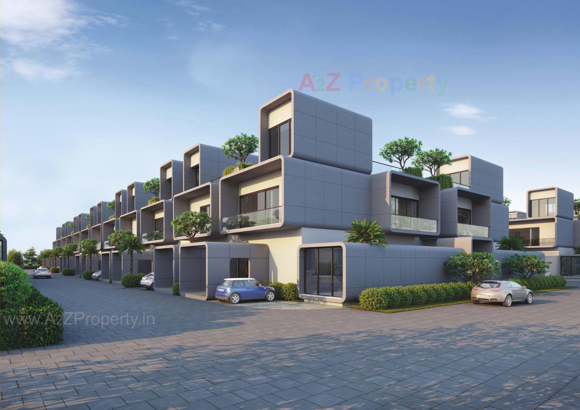 3D Elevation of real estate project Flora Akshar City located at Morbi, Morbi, Gujarat