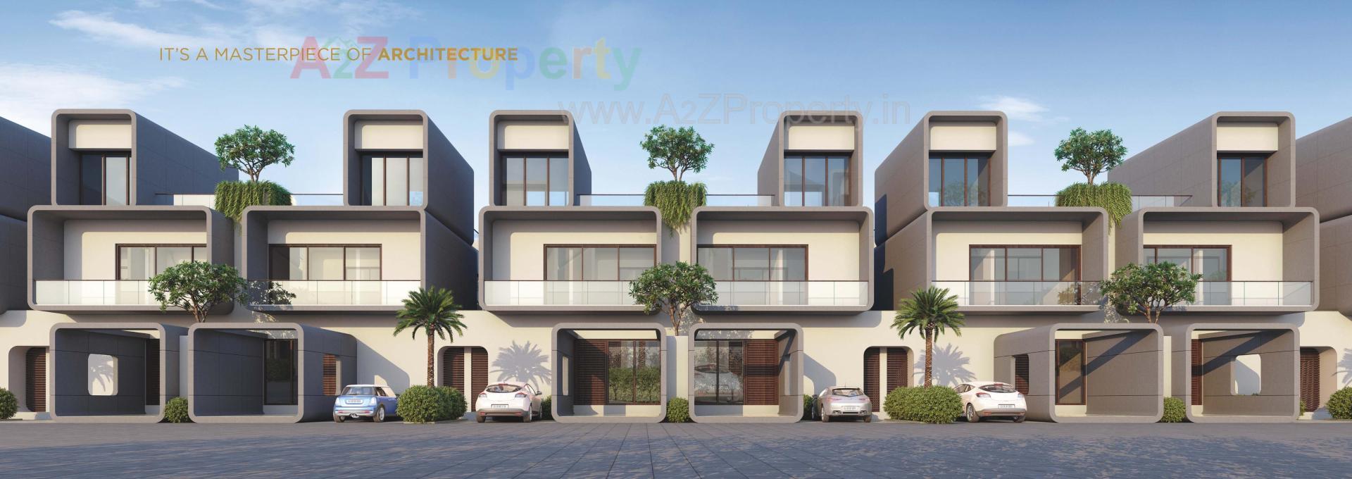 3D Elevation of real estate project Flora Akshar City located at Morbi, Morbi, Gujarat