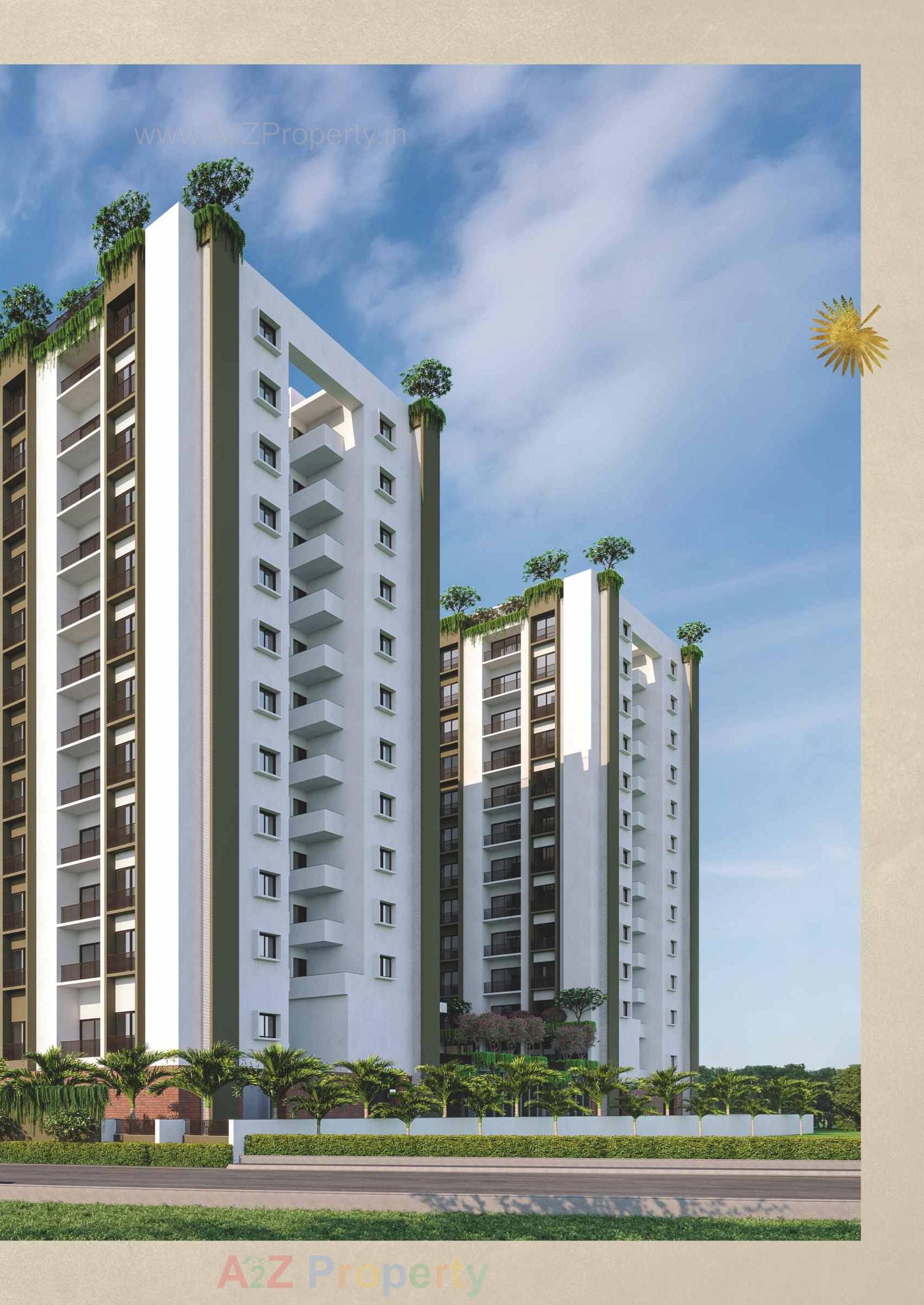 3D Elevation of real estate project Flora Palms located at Morbi, Morbi, Gujarat