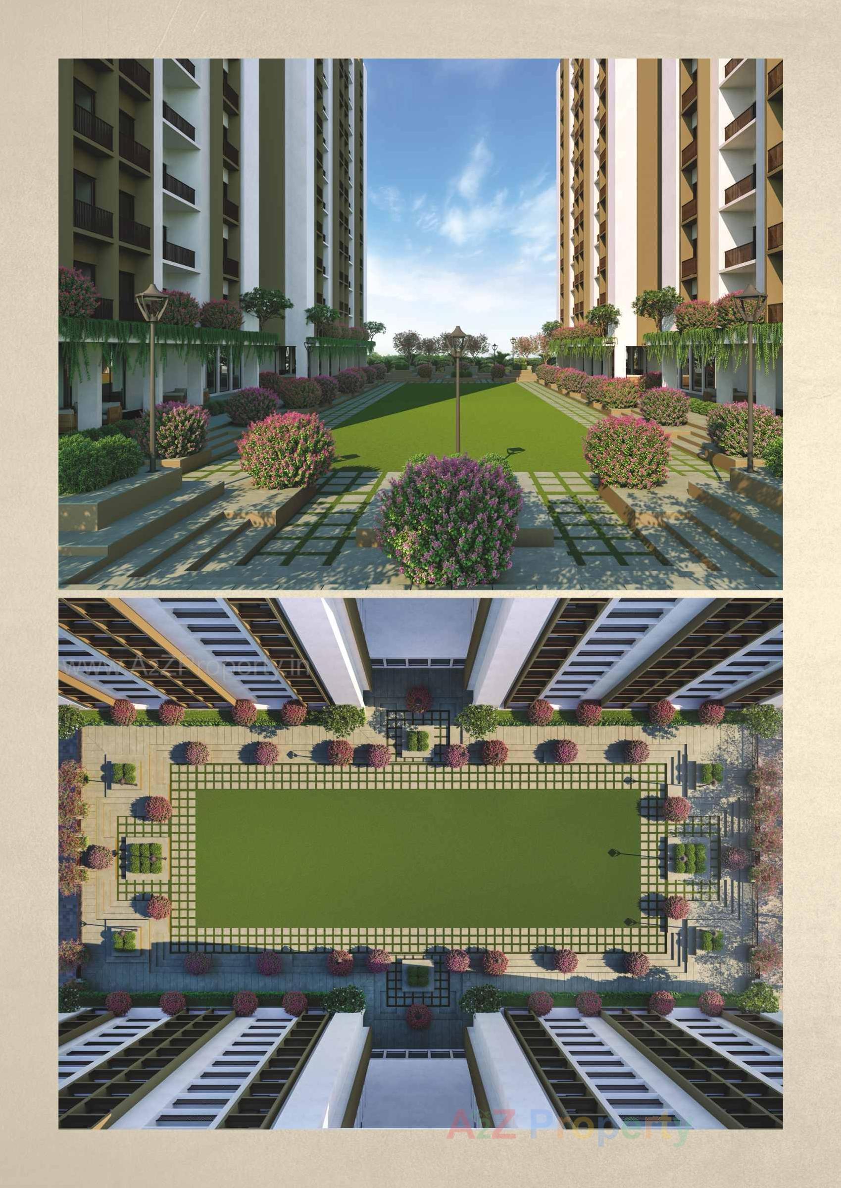 3D Elevation of real estate project Flora Palms located at Morbi, Morbi, Gujarat