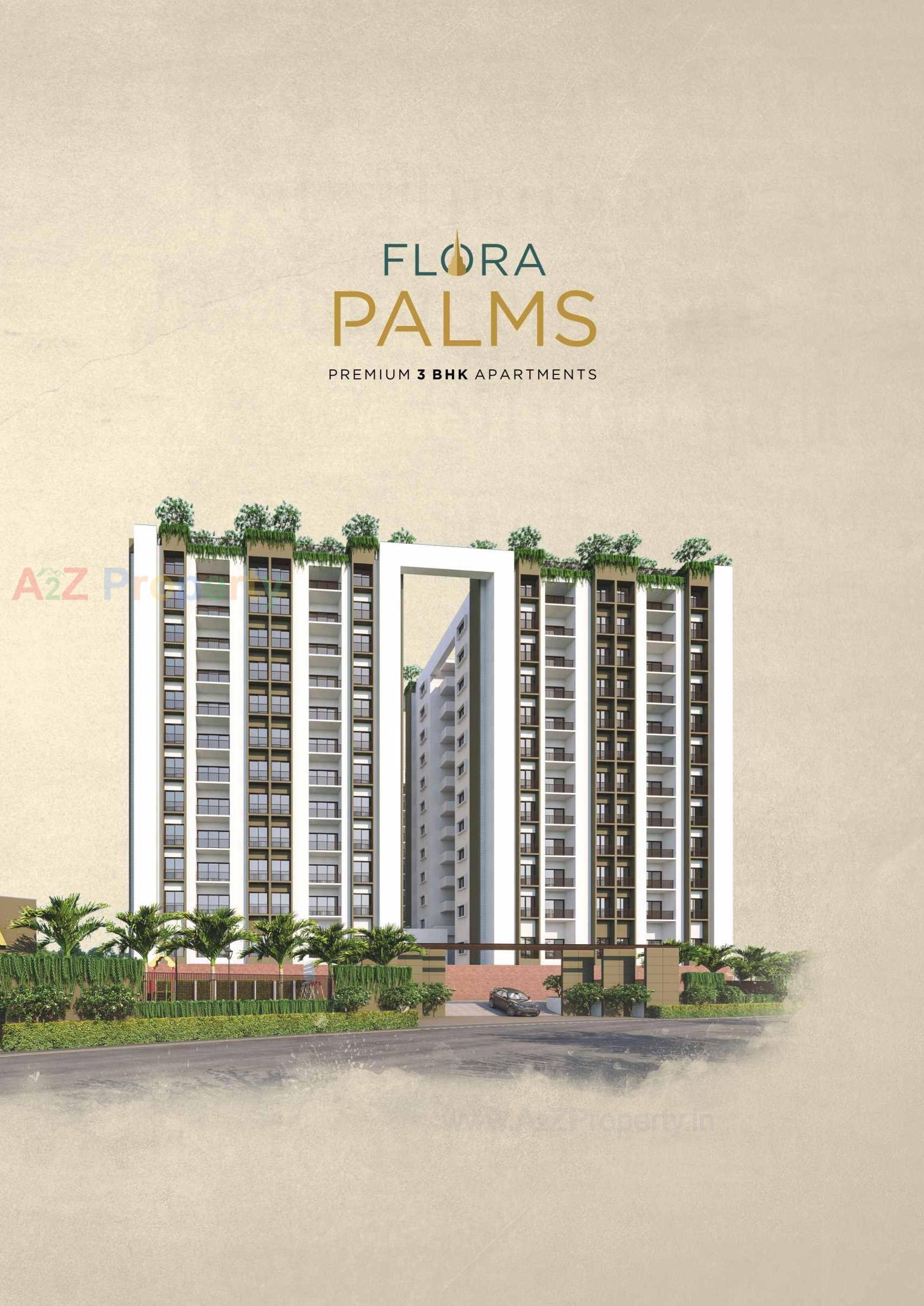 3D Elevation of real estate project Flora Palms located at Morbi, Morbi, Gujarat