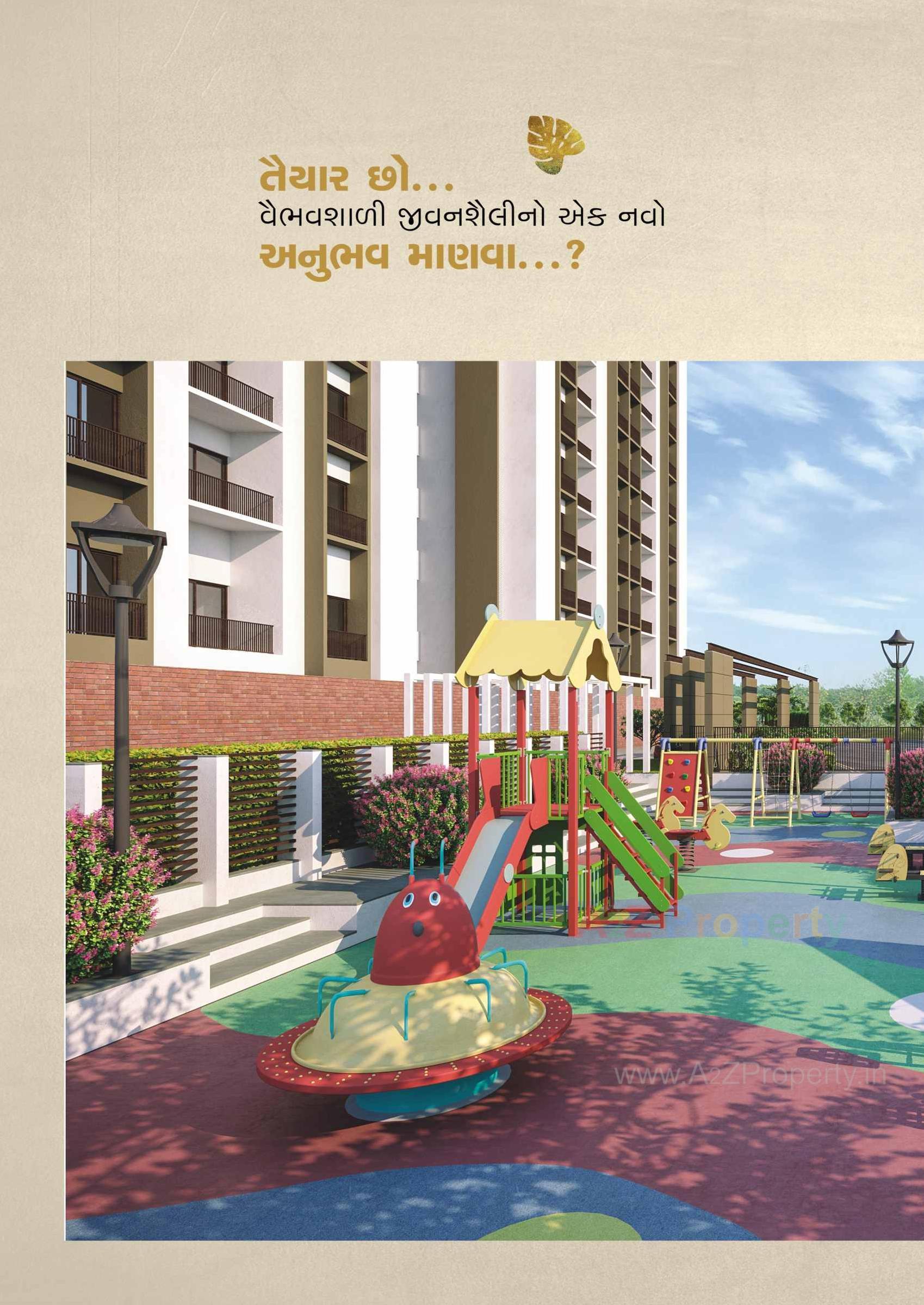3D Elevation of real estate project Flora Palms located at Morbi, Morbi, Gujarat