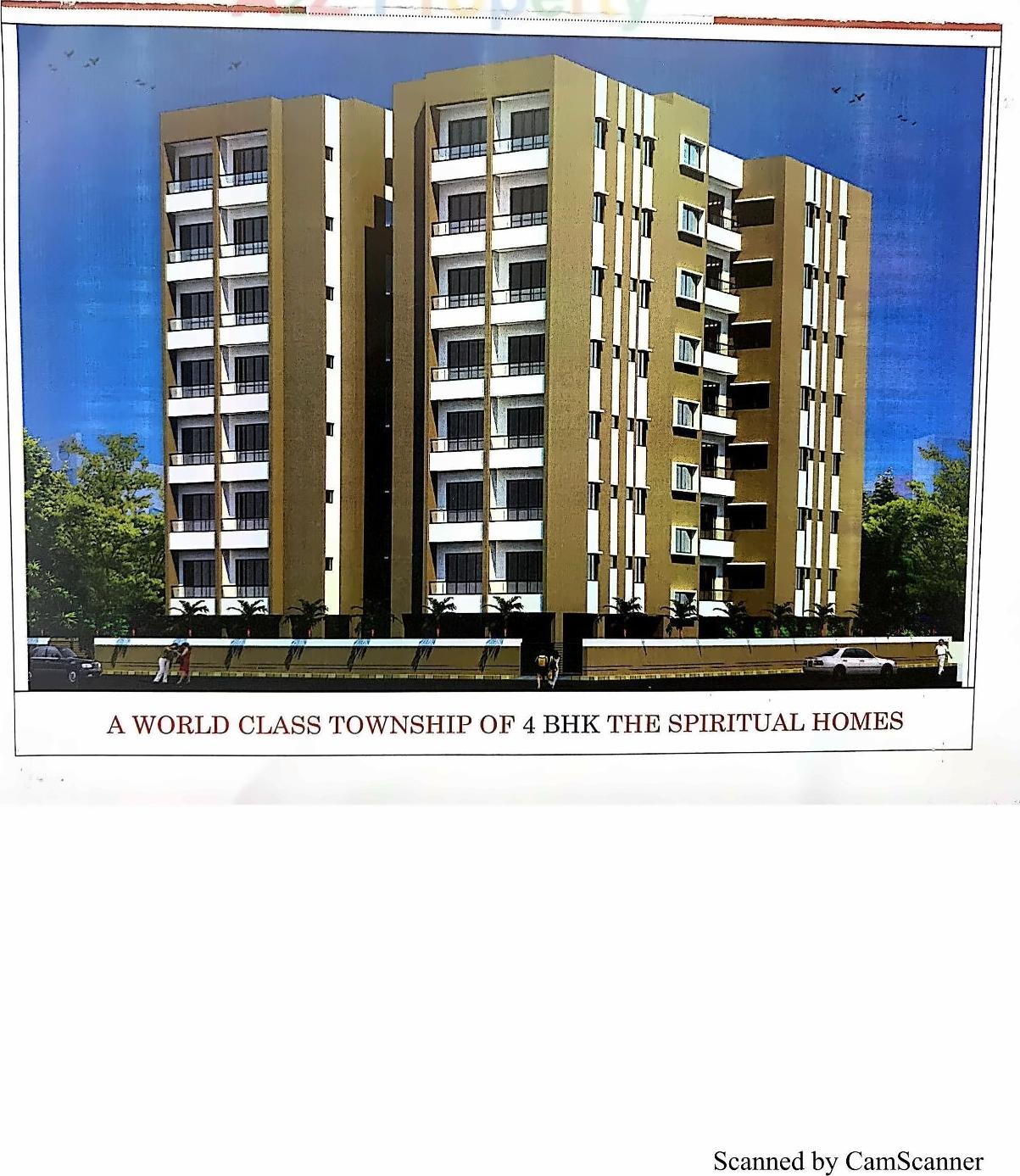 3D Elevation of real estate project Sahajanand Township located at Vajepar, Morbi, Gujarat