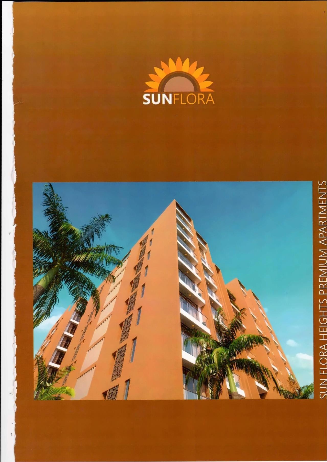 3D Elevation of real estate project Sunflora Heights located at Vajepar, Morbi, Gujarat