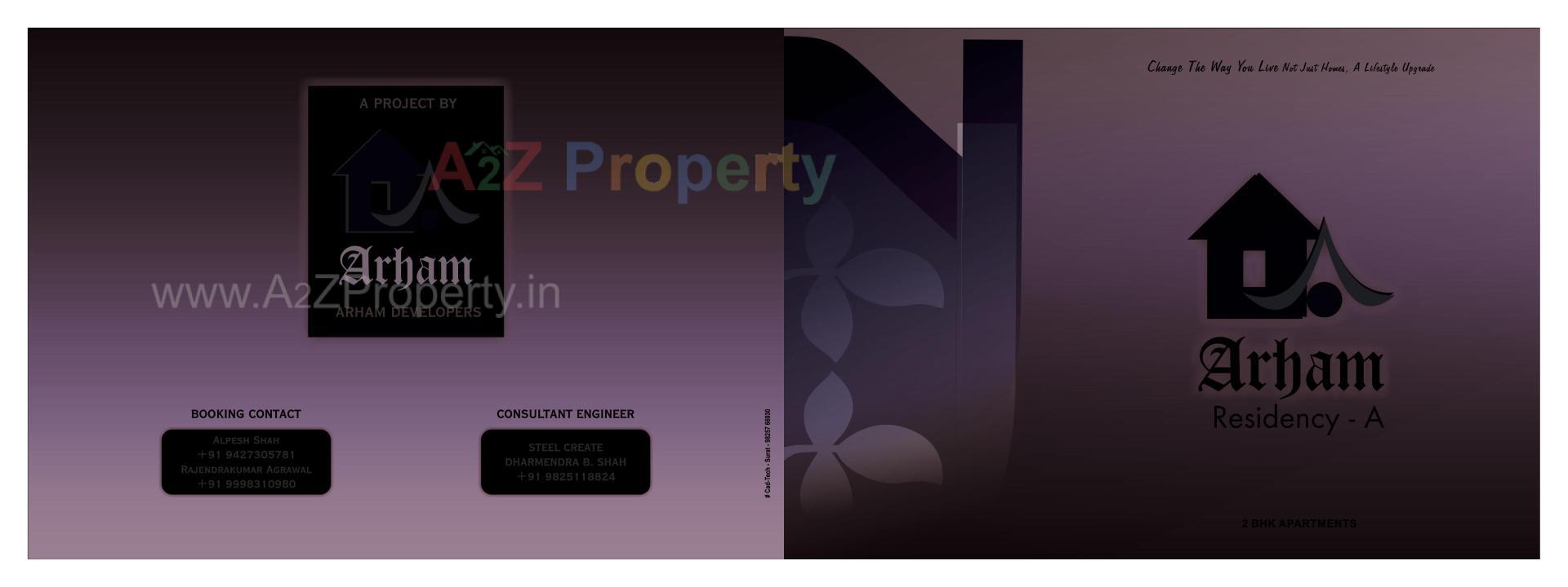  of real estate project Arham Residency located at Chovisi, Navsari, Gujarat