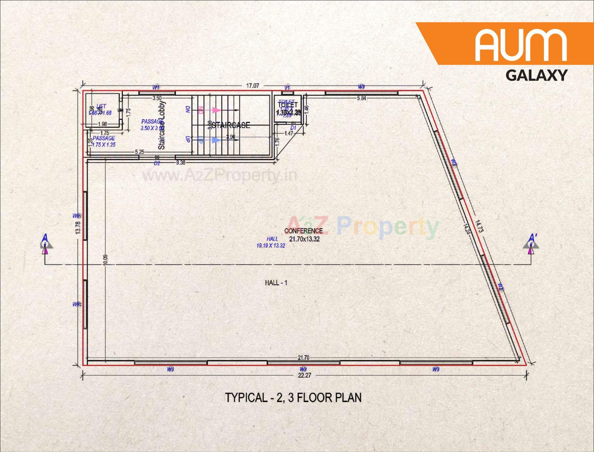  of real estate project Aum Galaxy located at Navsari, Navsari, Gujarat
