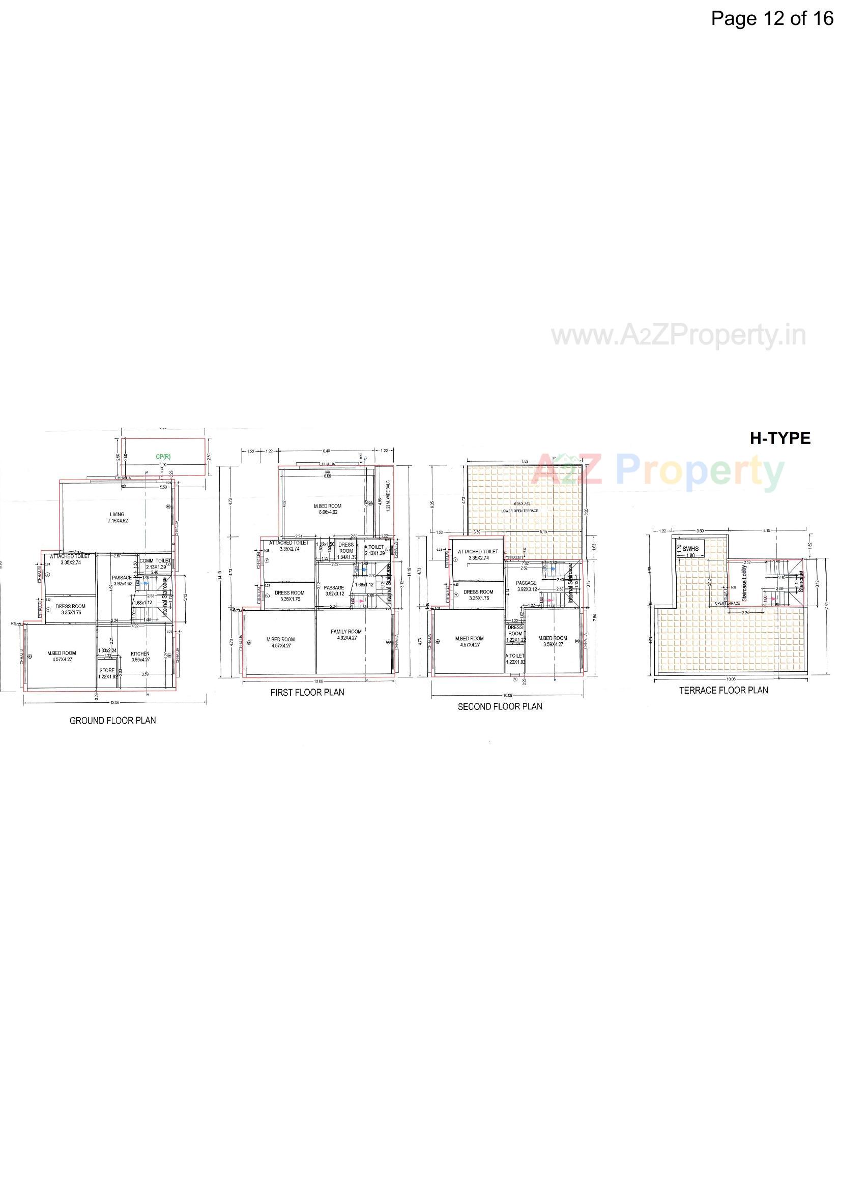 Layout of real estate project Casa De Vida located at Vijalpore, Navsari, Gujarat