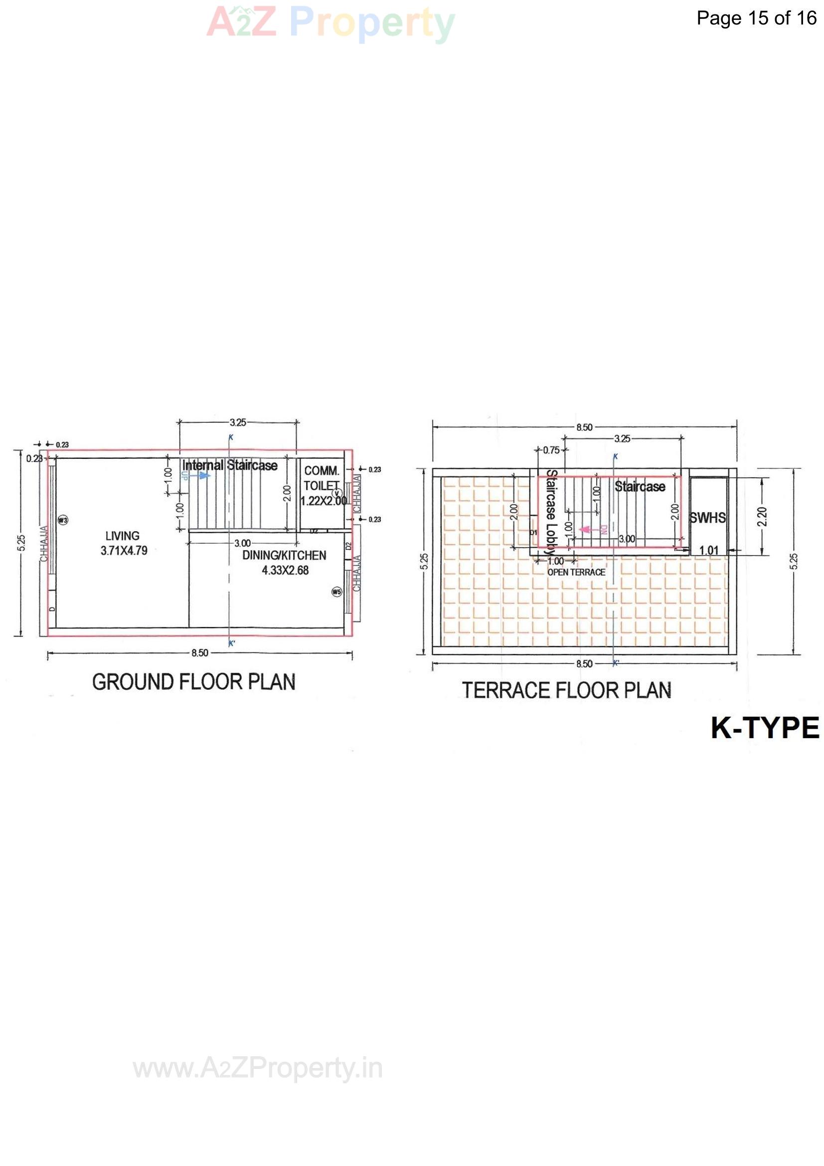 Layout of real estate project Casa De Vida located at Vijalpore, Navsari, Gujarat