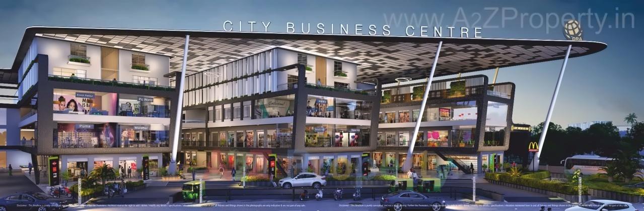 3D Elevation of real estate project City Business Centre located at Navsari, Navsari, Gujarat