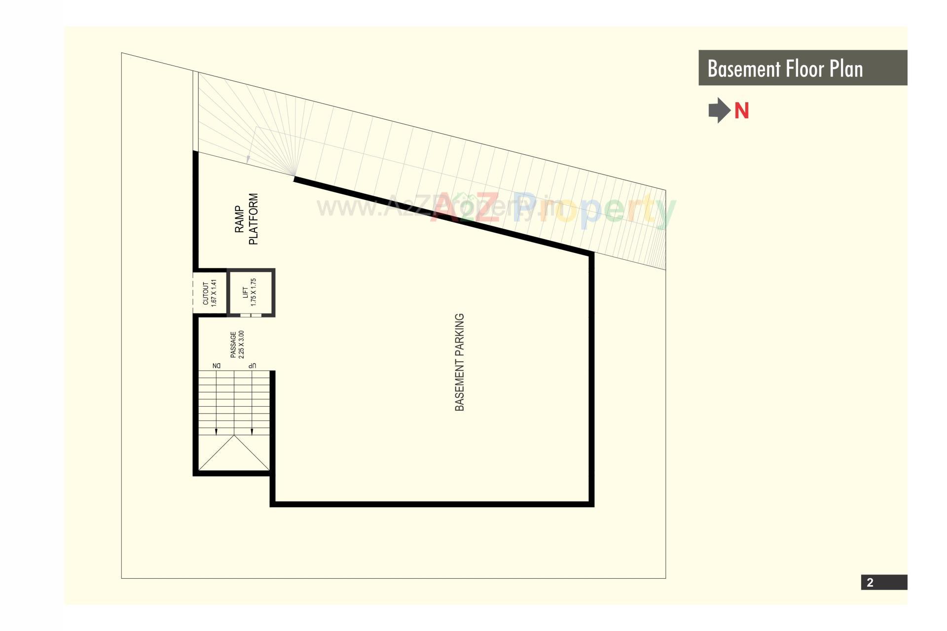 Layout of real estate project Dm Enclave located at Station Road Navsari, Tal. & Dist Navsari, Navsari, Gujarat