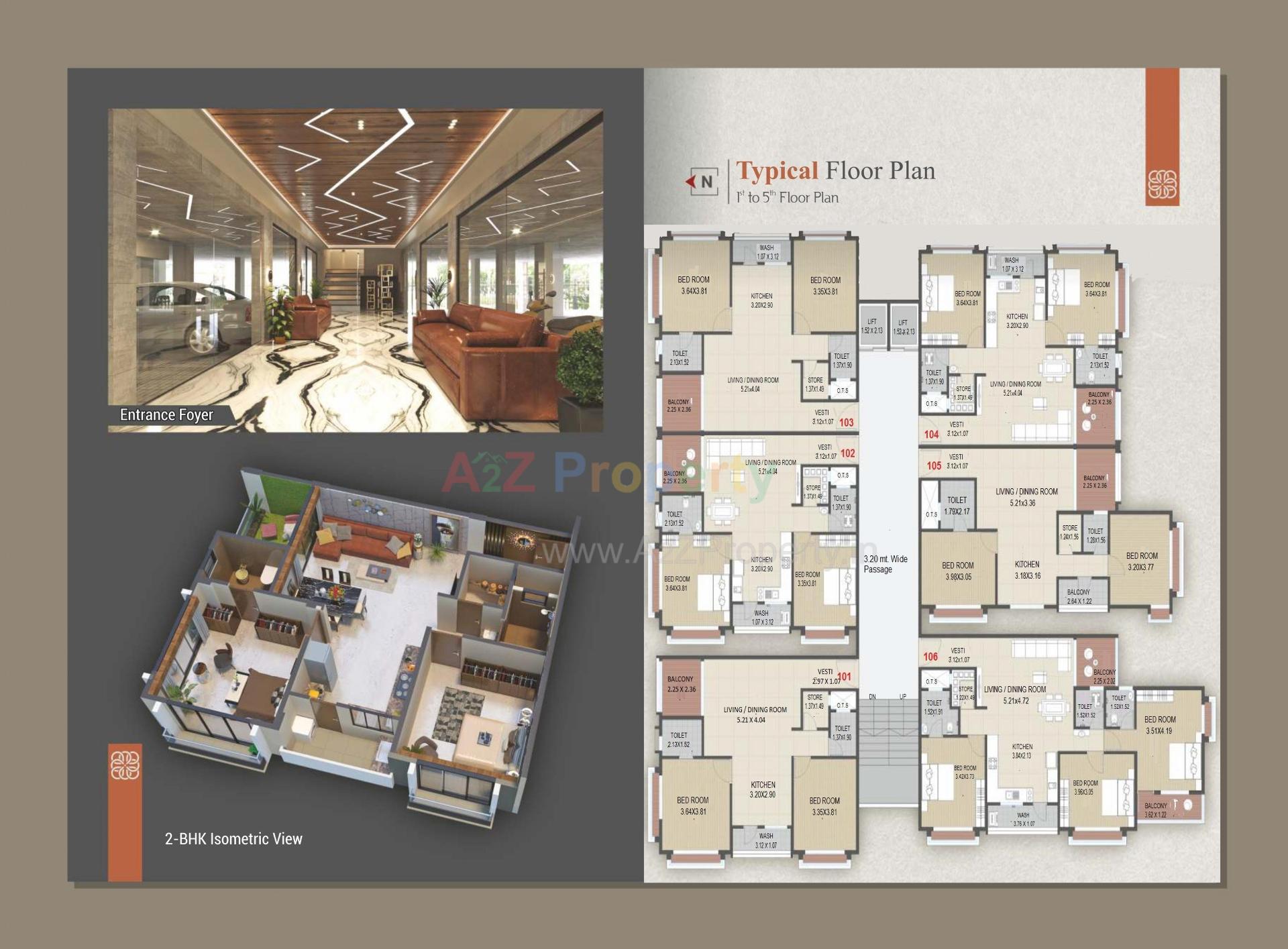 Layout of real estate project Golden Square located at Desra, Navsari, Gujarat