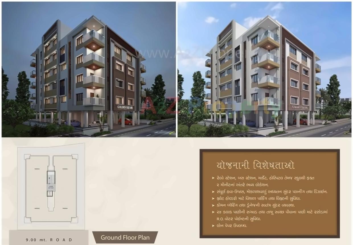  of real estate project Golden Square located at Gandevi, Navsari, Gujarat