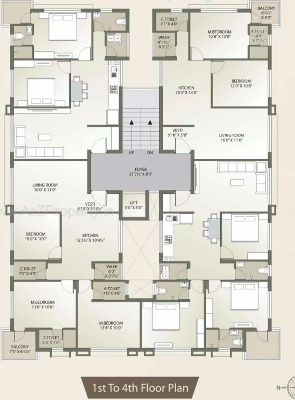 Layout of real estate project Golden Square located at Gandevi, Navsari, Gujarat