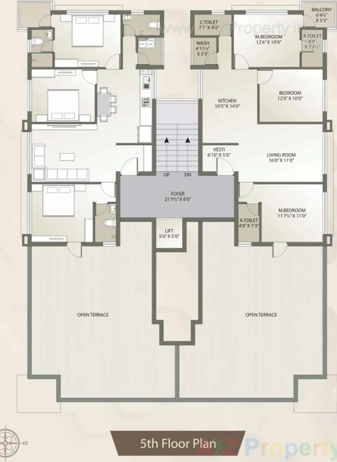 Layout of real estate project Golden Square located at Gandevi, Navsari, Gujarat