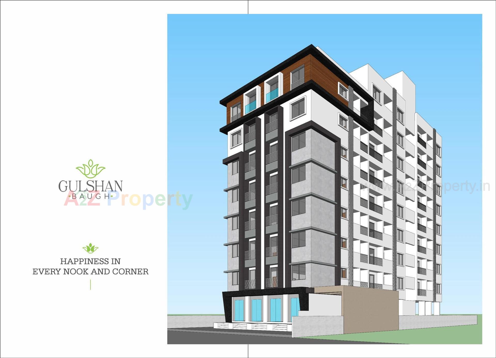 3D Elevation of real estate project Gulshan Baugh located at Navsari, Navsari, Gujarat
