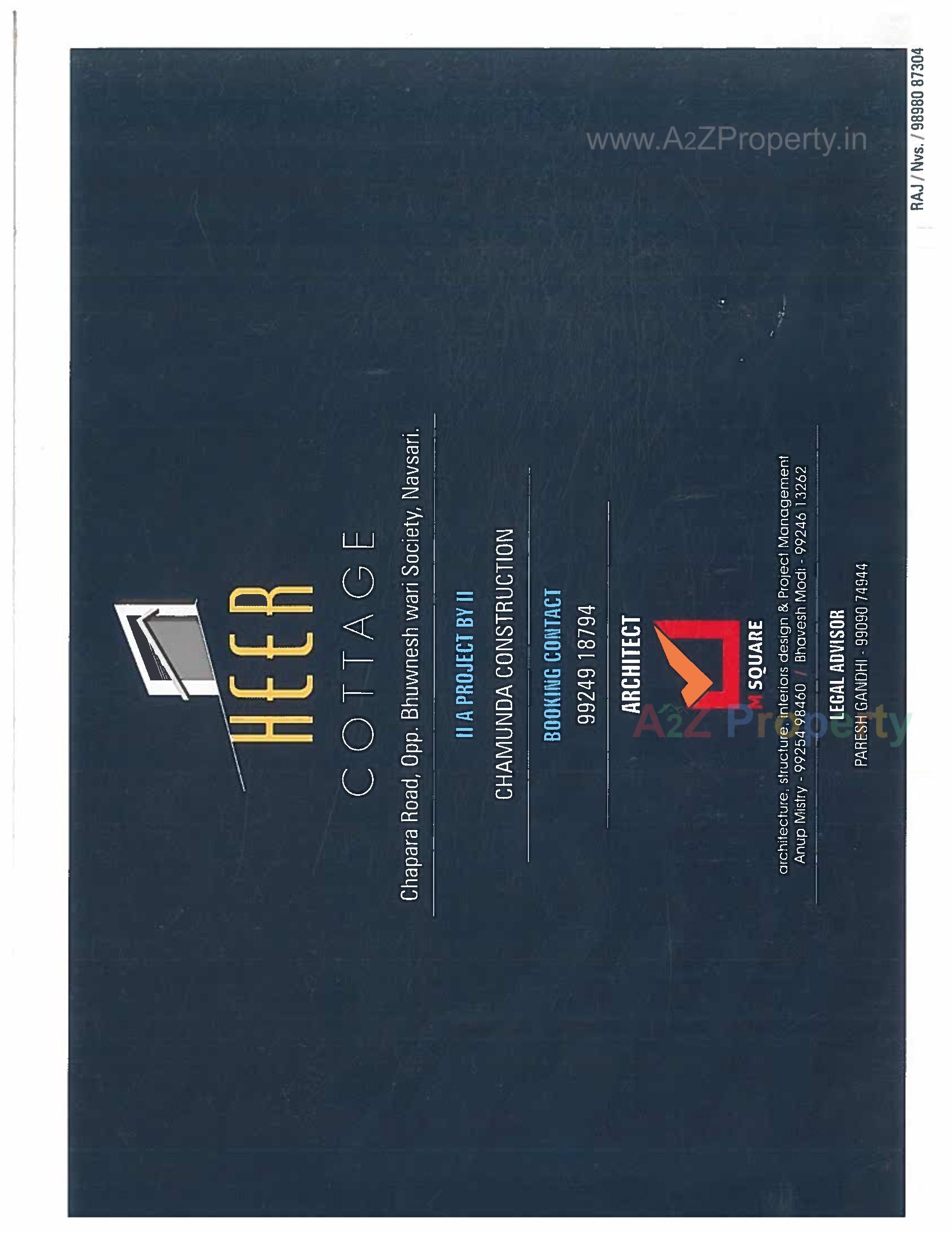  of real estate project Heer Cottage located at Chhapra, Navsari, Gujarat