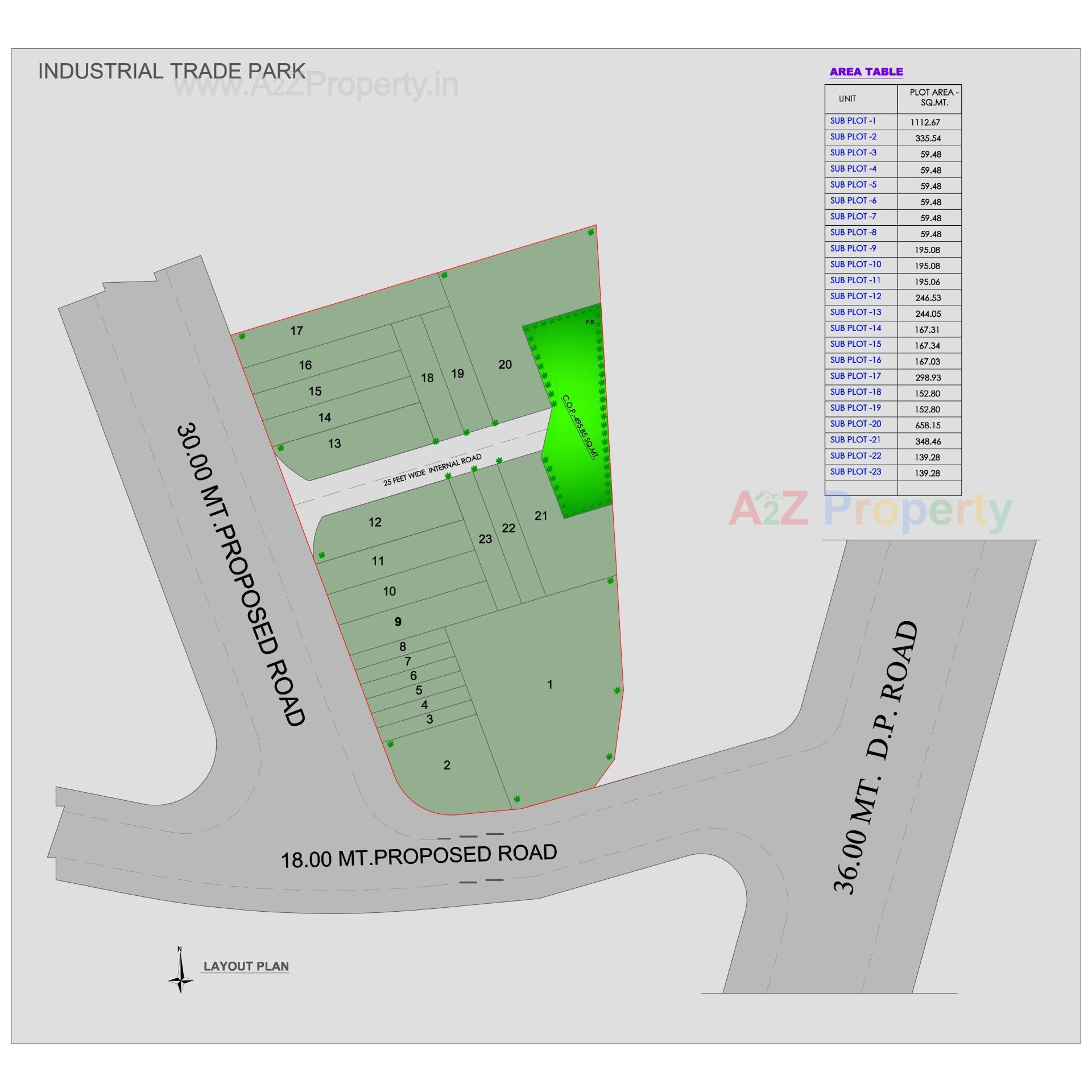  of real estate project Industrial Trade Park located at Lajpore, Navsari, Gujarat