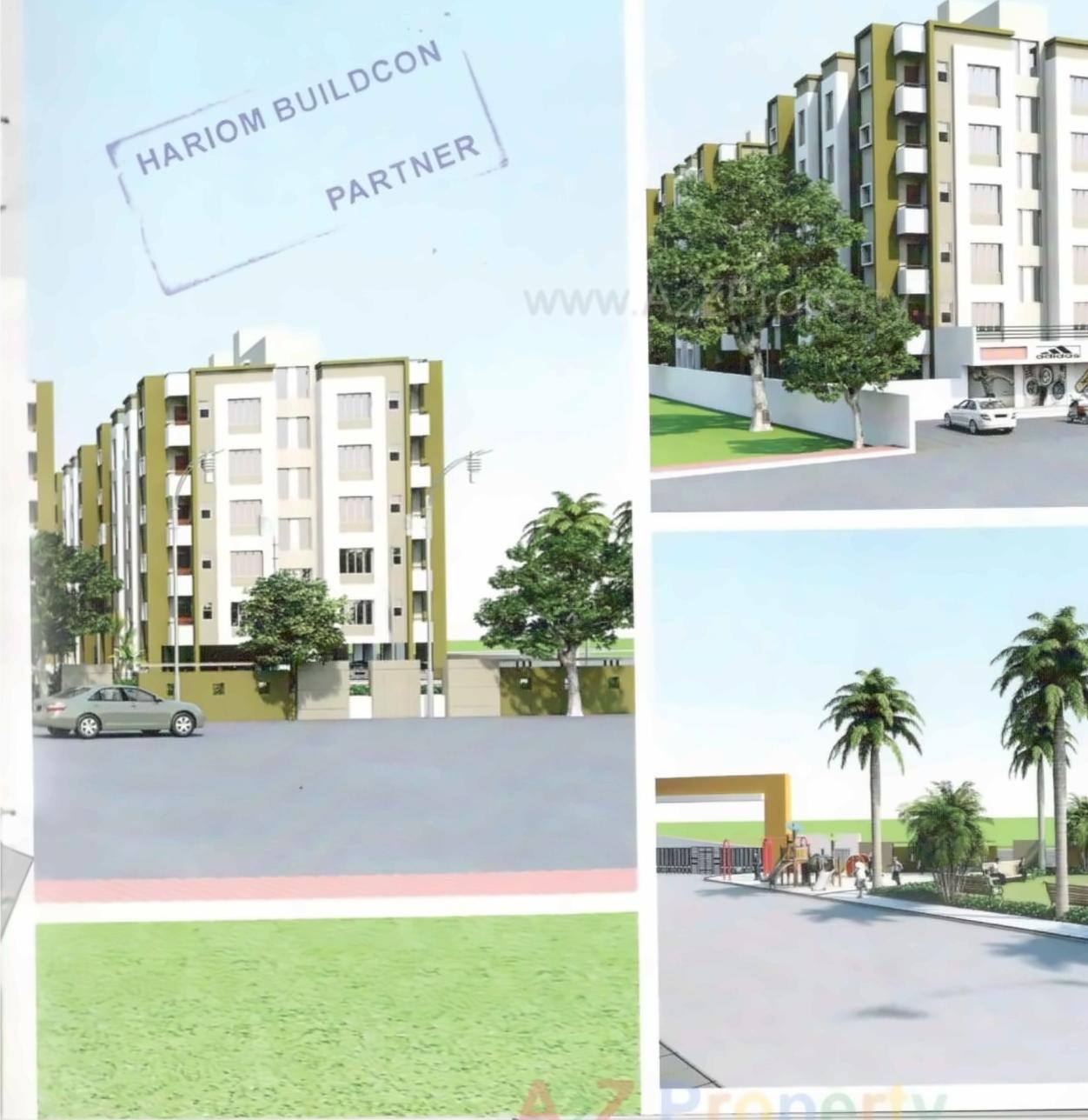 3D Elevation of real estate project Karishma Gardens located at Navsari, Navsari, Gujarat