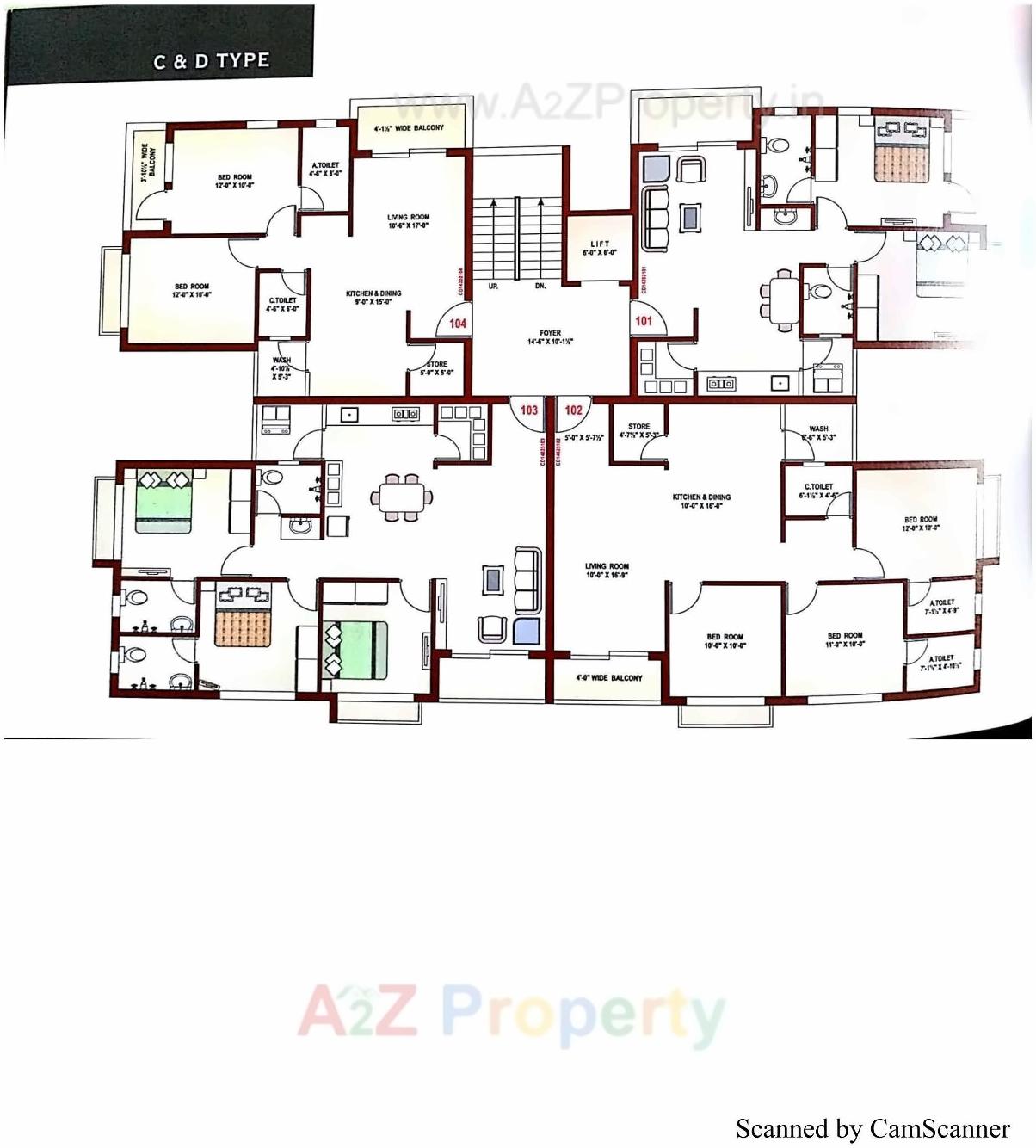 Layout of real estate project Mannat located at Navsari, Navsari, Gujarat