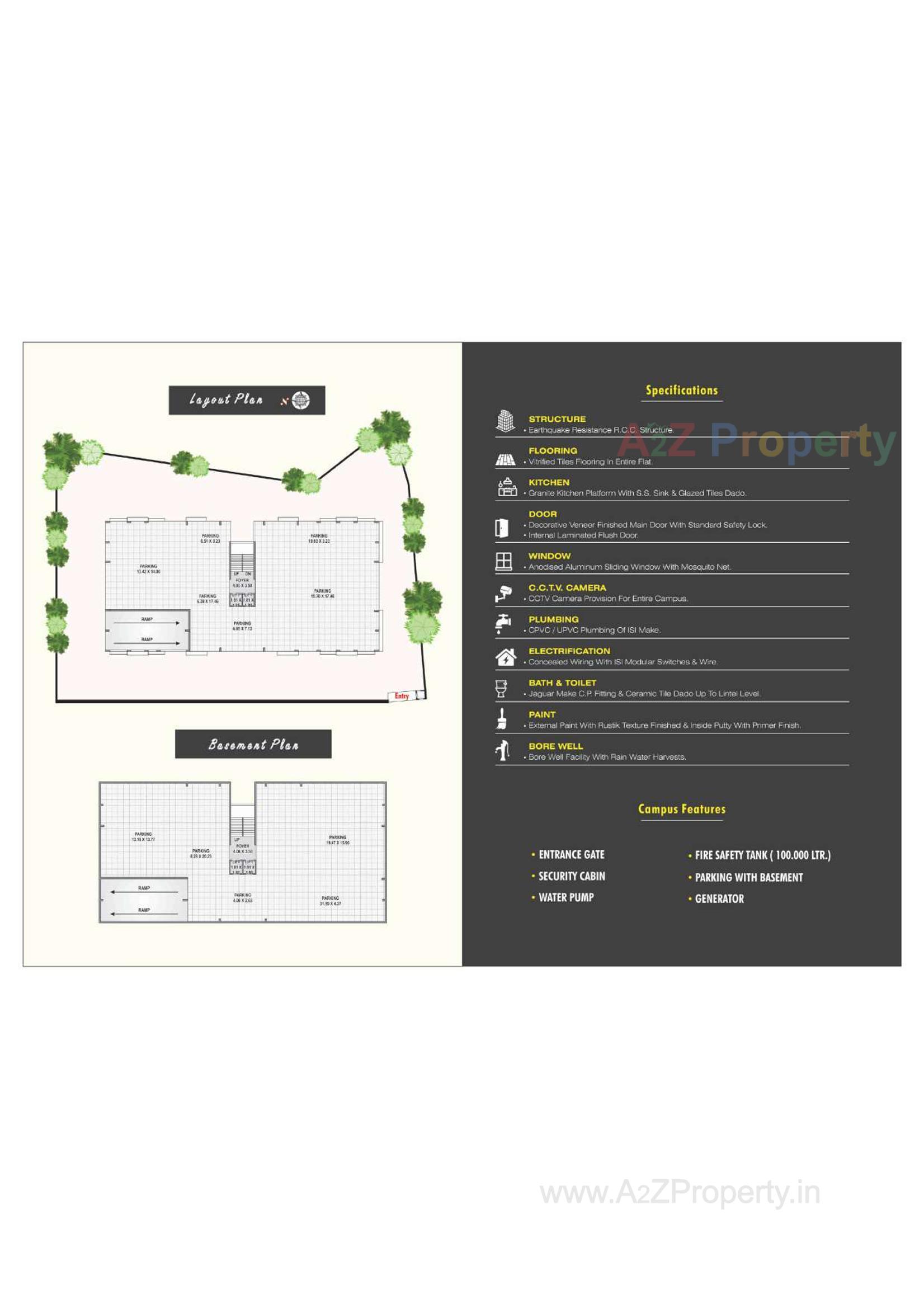  of real estate project Olivia Homes located at Jamalpore, Navsari, Gujarat