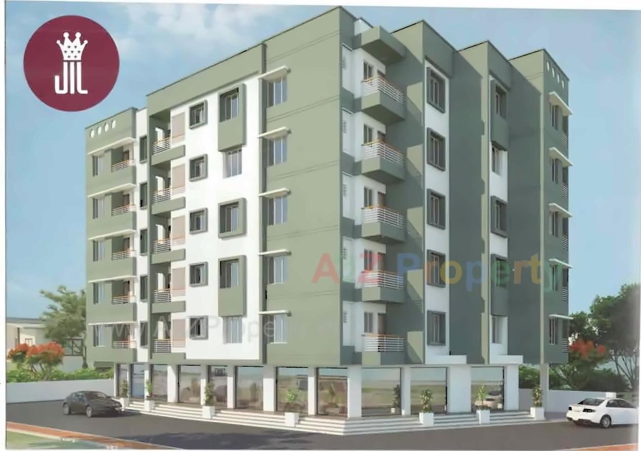 3D Elevation of real estate project Prabhakunj Jil located at Vijalpor, Navsari, Gujarat