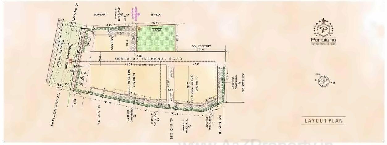  of real estate project Prabhakunj Panaisha located at Vijalpore, Navsari, Gujarat