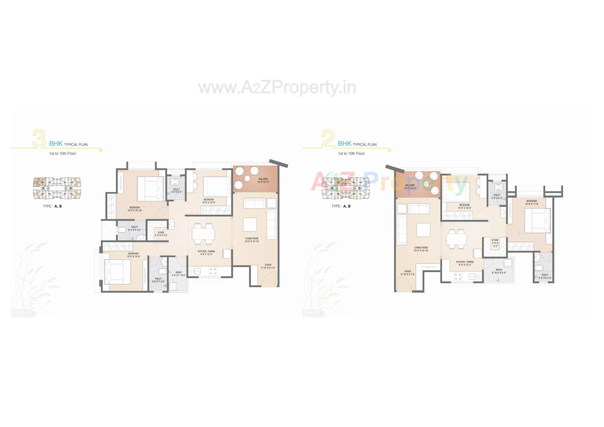 Layout of real estate project Rajhans Coral  (a,b) located at Daseri-tekari, Navsari, Gujarat