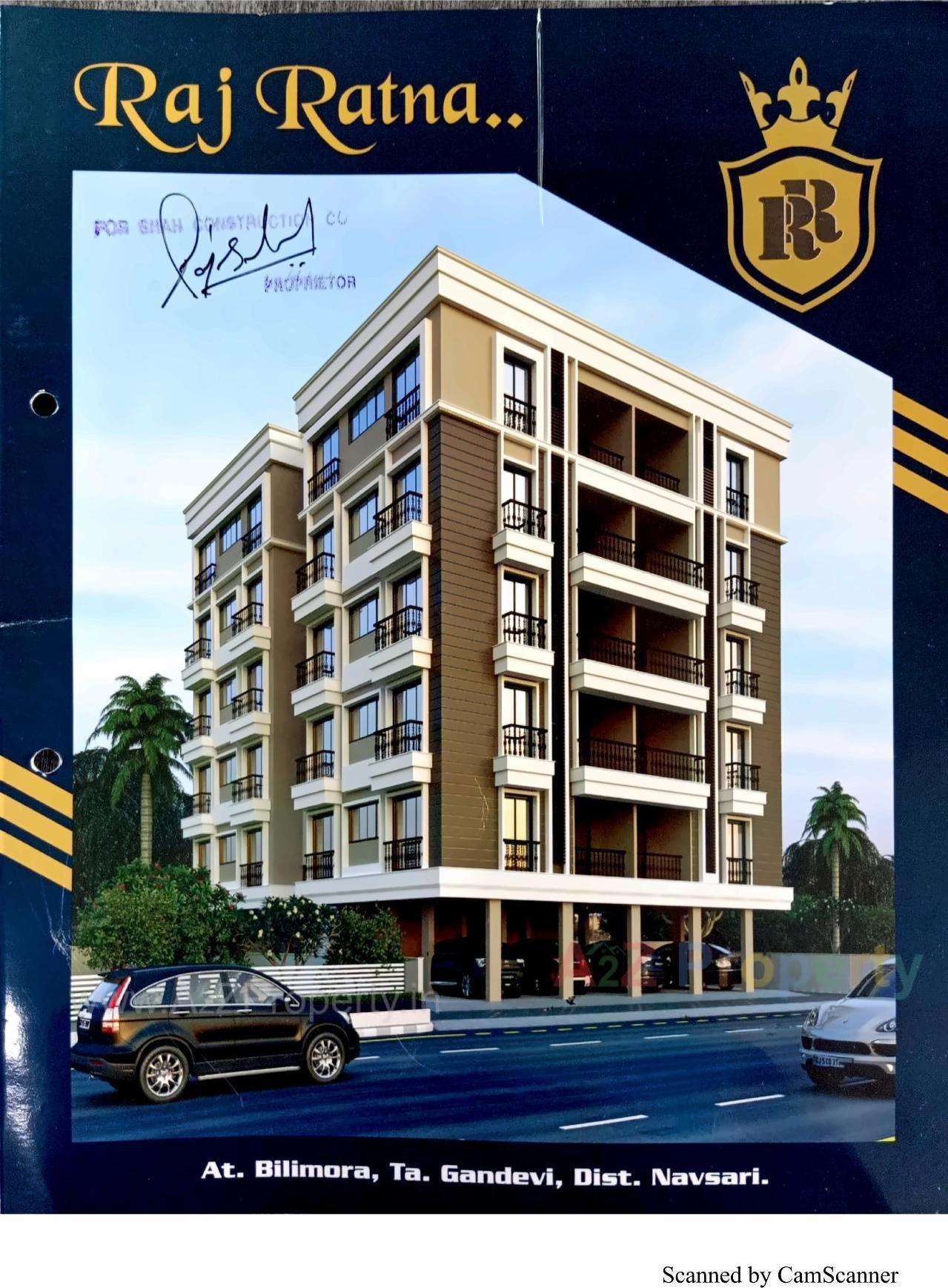 3D Elevation of real estate project Rajratna located at Bilimora, Navsari, Gujarat