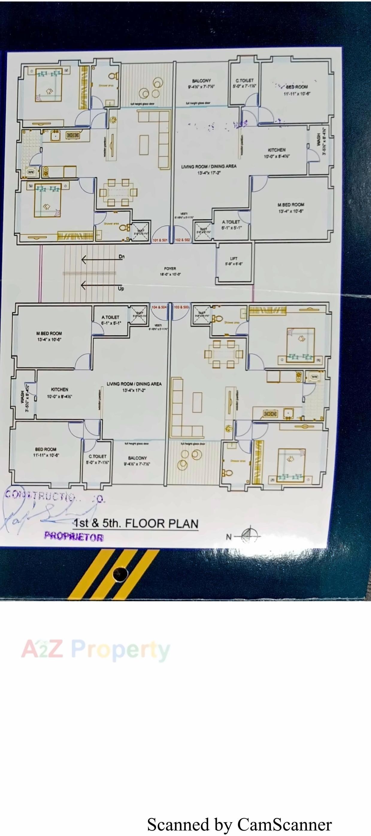 Layout of real estate project Rajratna located at Bilimora, Navsari, Gujarat