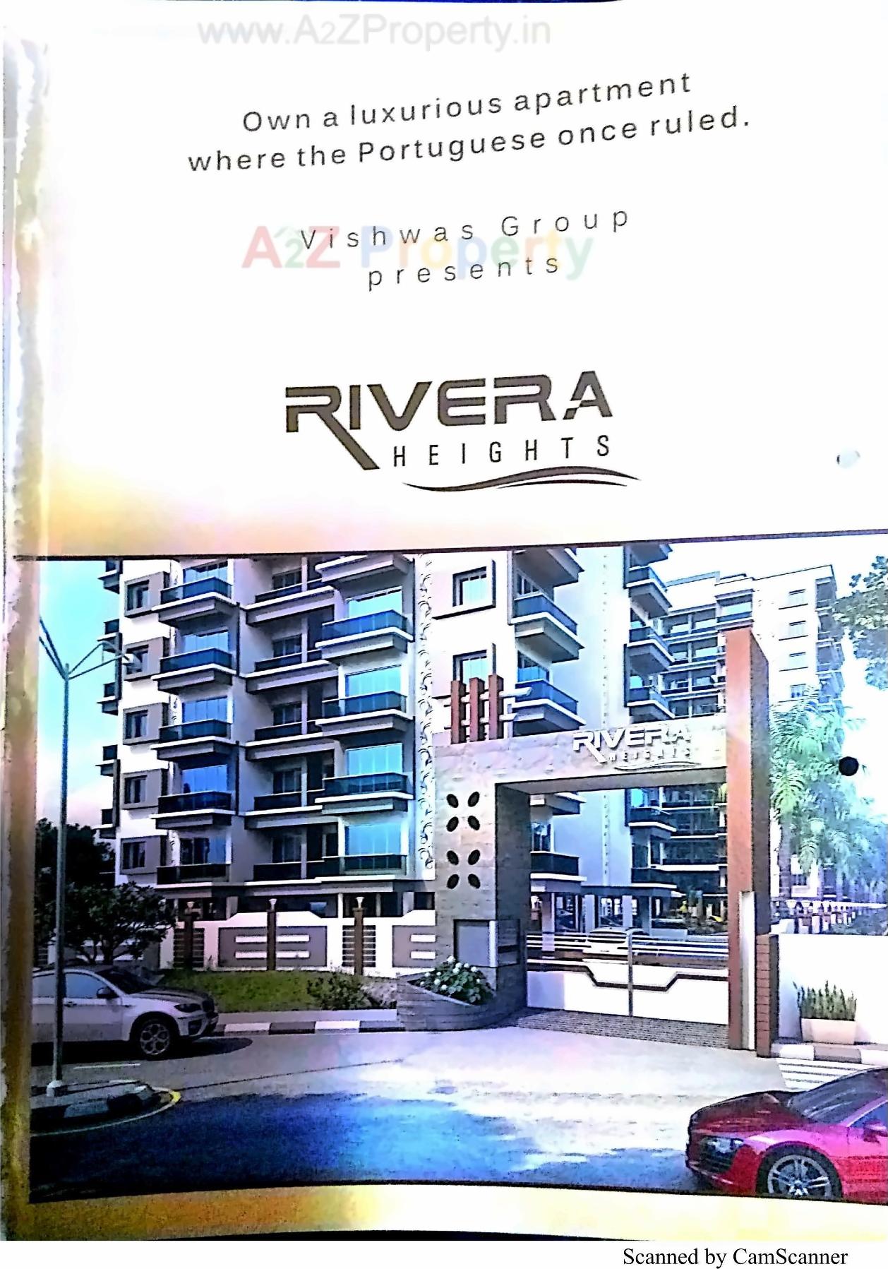 3D Elevation of real estate project Rivera Heights located at Desra, Navsari, Gujarat