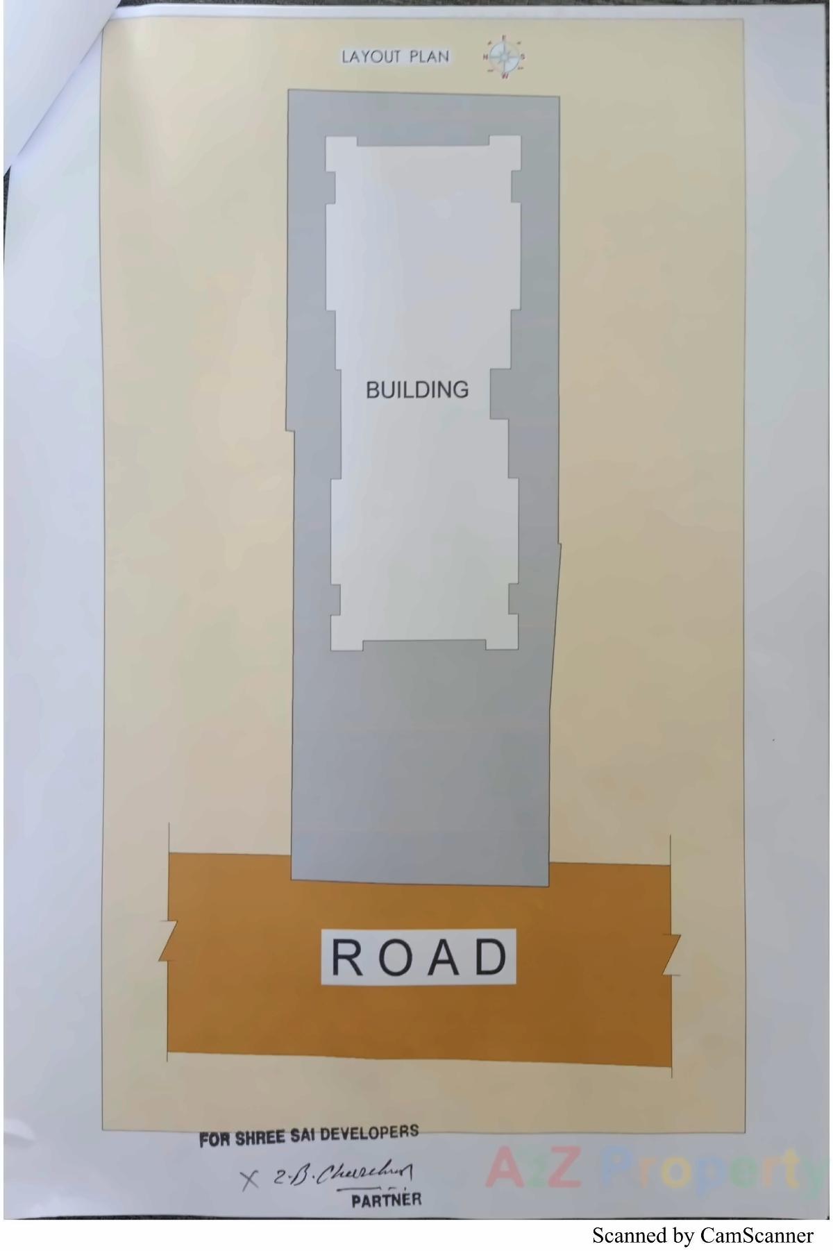  of real estate project Shree Sai Palace located at Desra, Navsari, Gujarat