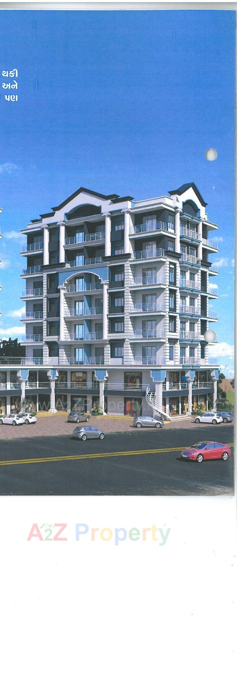 3D Elevation of real estate project Somnath Heights located at Navsari, Navsari, Gujarat